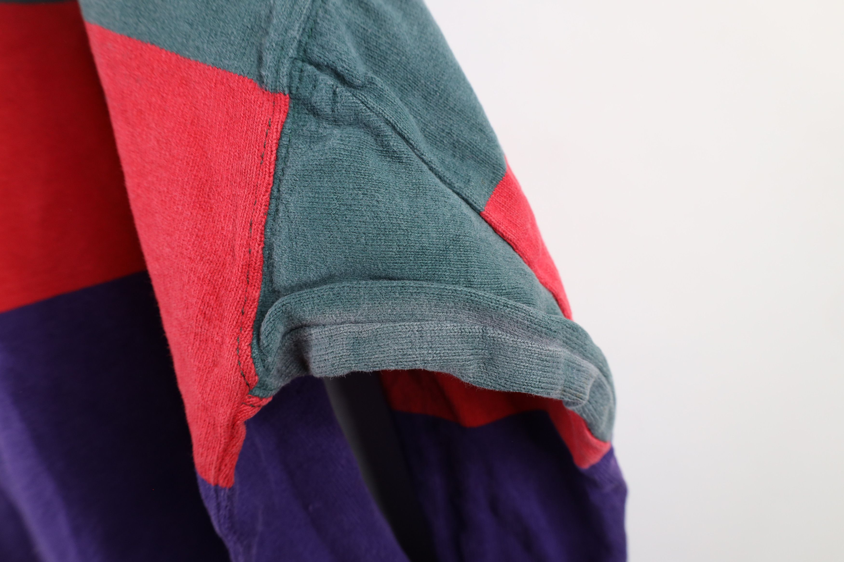 L.L. Bean × Vintage Vintage 90s LL Bean Heavyweight T-Shirt Striped USA Size US XXL / EU 58 / 5 - 8 Thumbnail