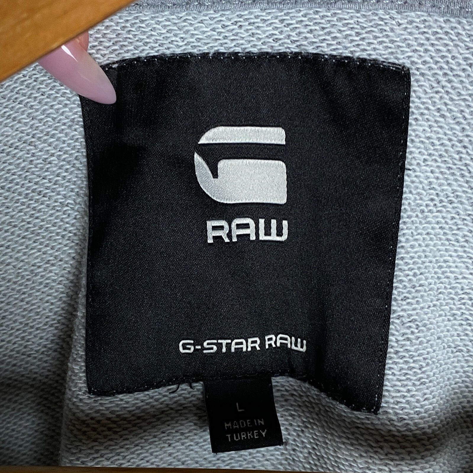 G-Star G Star Raw Sweatshirt Men's Size L Gray Long Sleeve ` Size US L / EU 52-54 / 3 - 4 Thumbnail
