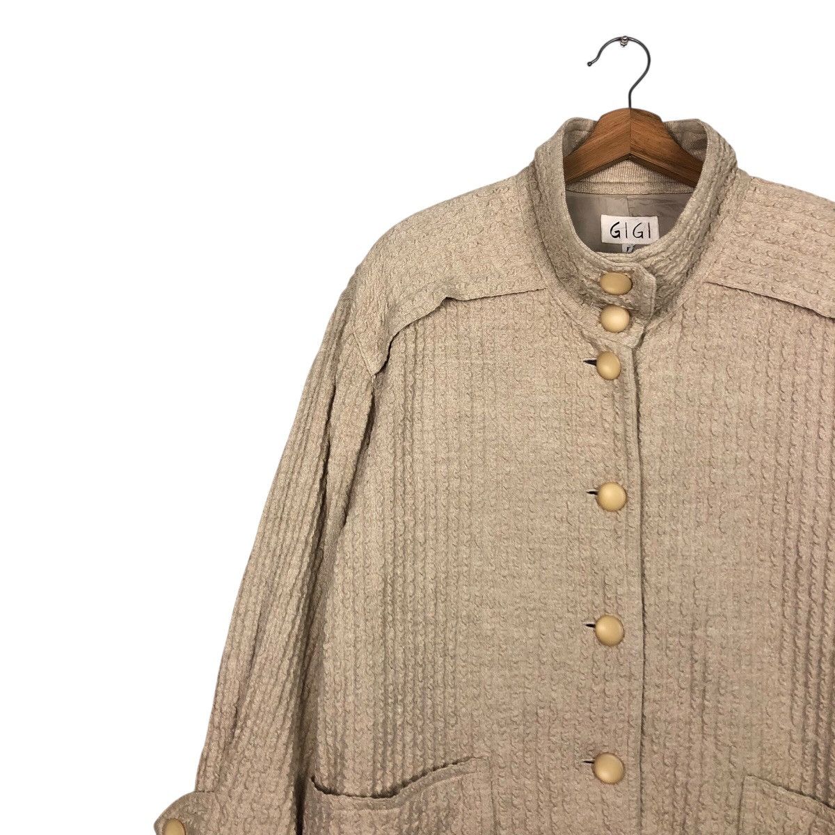 Issey Miyake GIGI Vintage Avant-Garde Textured Coat Japan Domestic Market Size US M / EU 48-50 / 2 - 8 Thumbnail