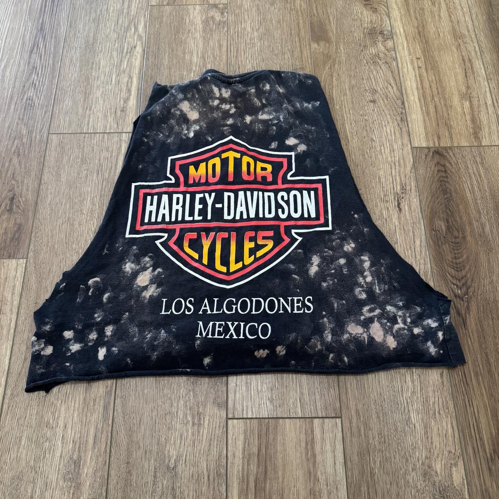 Other Vintage 90s Harley Davidson Los Algodones Mexico Biker Tank Size XL / US 12-14 / IT 48-50 - 1 Thumbnail
