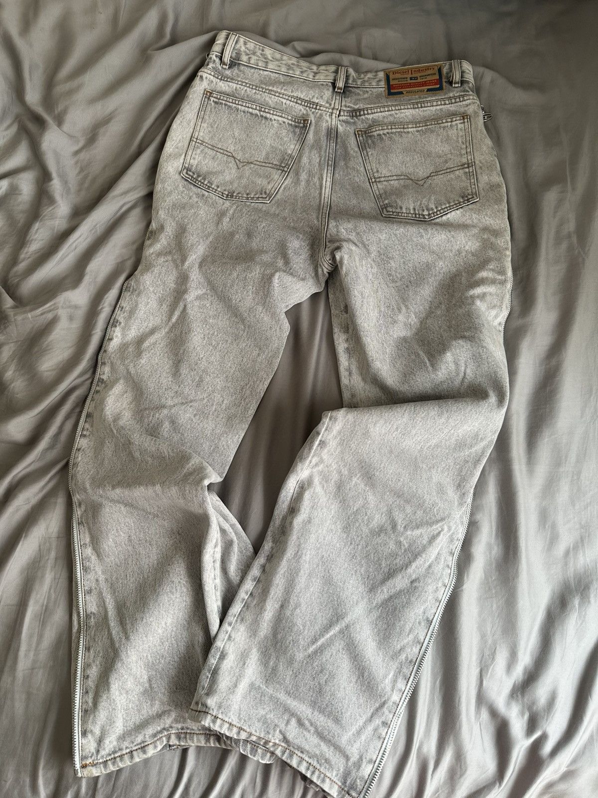 Diesel Diesel Side Double Zipper Jeans Size US 34 / EU 50 - 5 Thumbnail