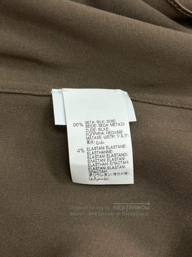 Brunello Cucinelli Brunello Cucinelli Brown Silk Vest Size XS / US 0-2 / IT 36-38 - 6 Thumbnail