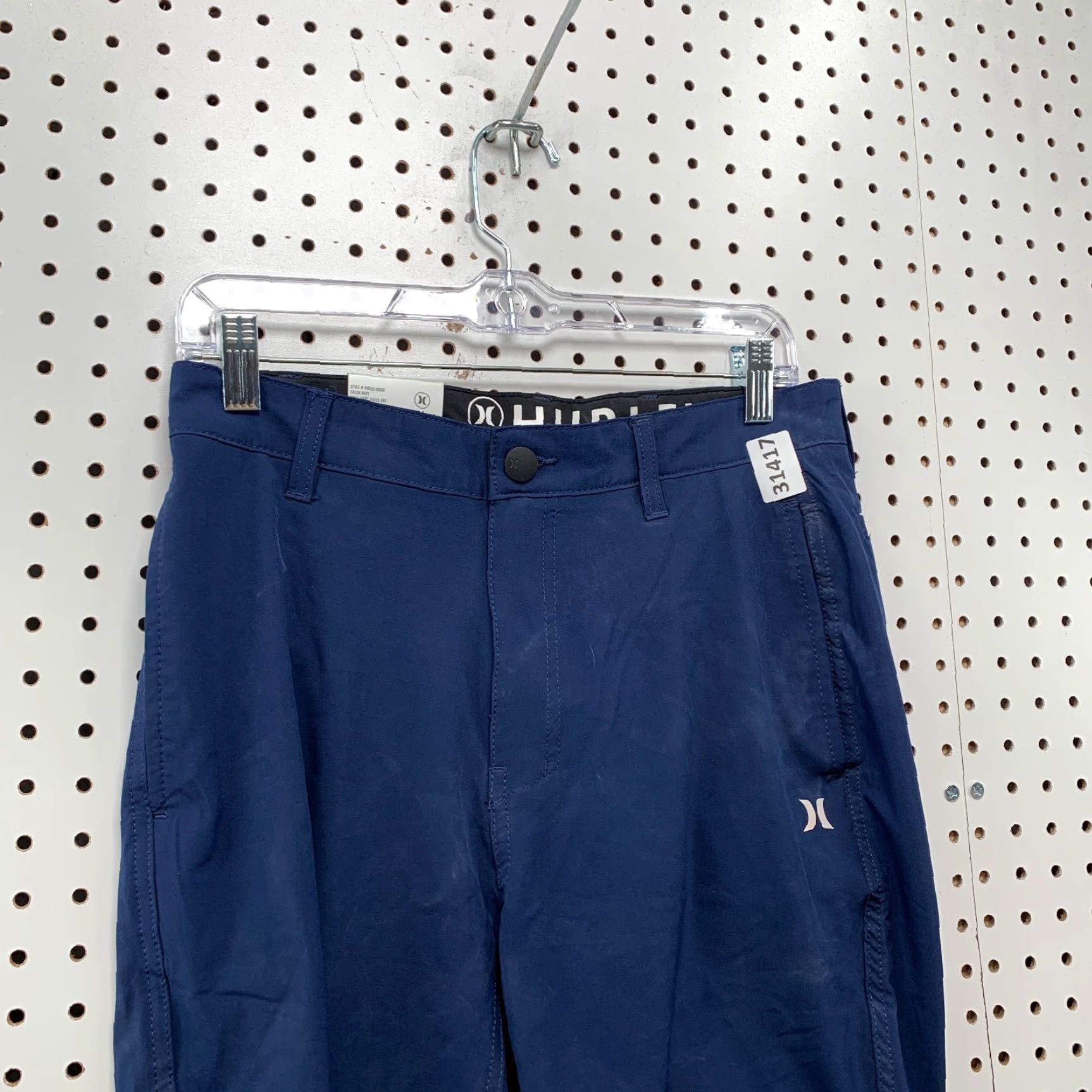 Hurley VINTAGE Hurley Chino Shorts Mens Size 30x10 Blue Casual Shirt 2000s Men Size US 30 / EU 46 - 2 Thumbnail