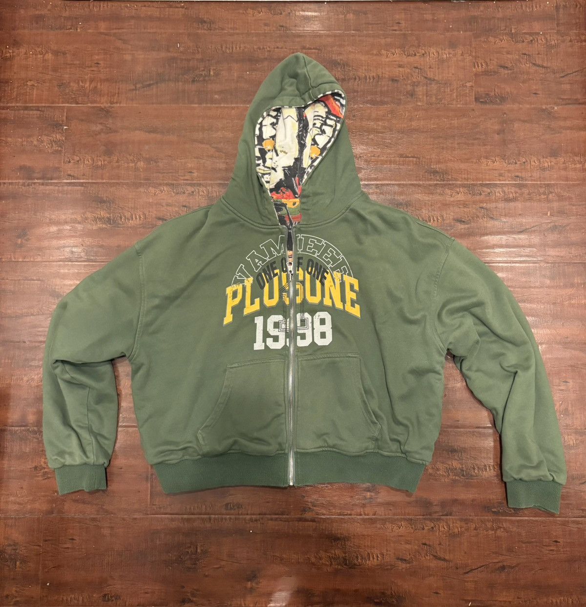 Plus One Clothing vxmeee x plus one reversible hoodie green Size US L / EU 52-54 / 3 - 3 Thumbnail
