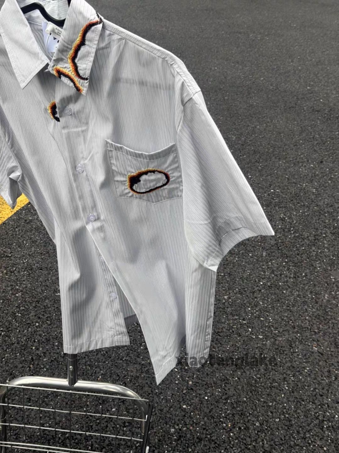 Designer × Japanese Brand × Vintage Unisex utility loose outdoor work Carpenter shirt Size US M / EU 48-50 / 2 - 6 Thumbnail