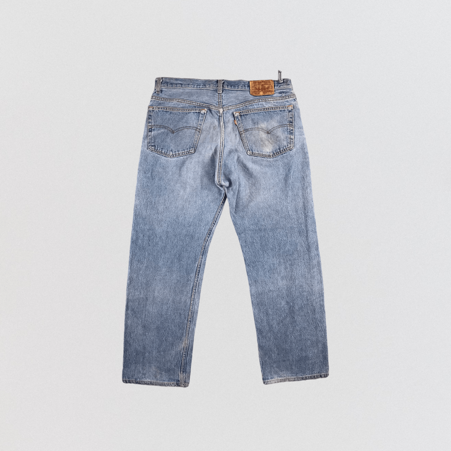 Levi's Vintage 90s Blue Wash Levis 501 Jeans-JM1868 Size US 36 / EU 52 - 2 Thumbnail