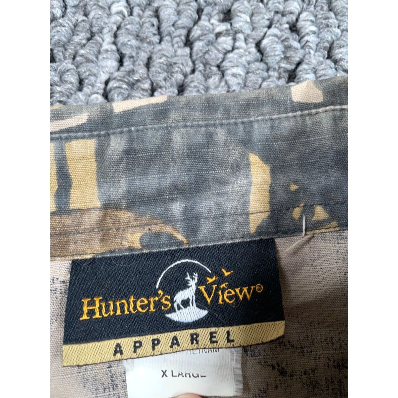 Vintage VINTAGE Hunter's View Camouflage Ripstop Shirt Adult XL Green Skyline Camo Men’s XL Camouflage Shirt Mens XL Green Skyline Pattern 90s? (Note: wait) Size US XL / EU 56 / 4 - 3 Thumbnail