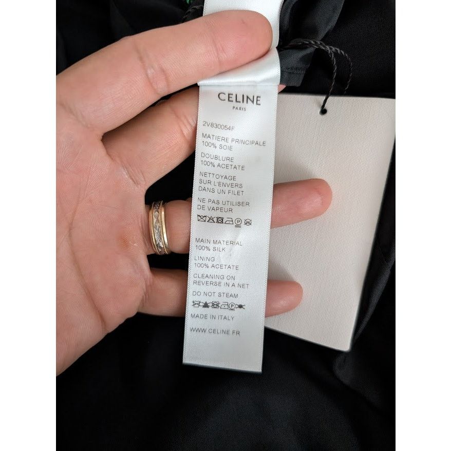 Celine o1rshd1 Teddy Souvenir Jacket Dark Flower in Multicolor Size US M / EU 48-50 / 2 - 17 Thumbnail