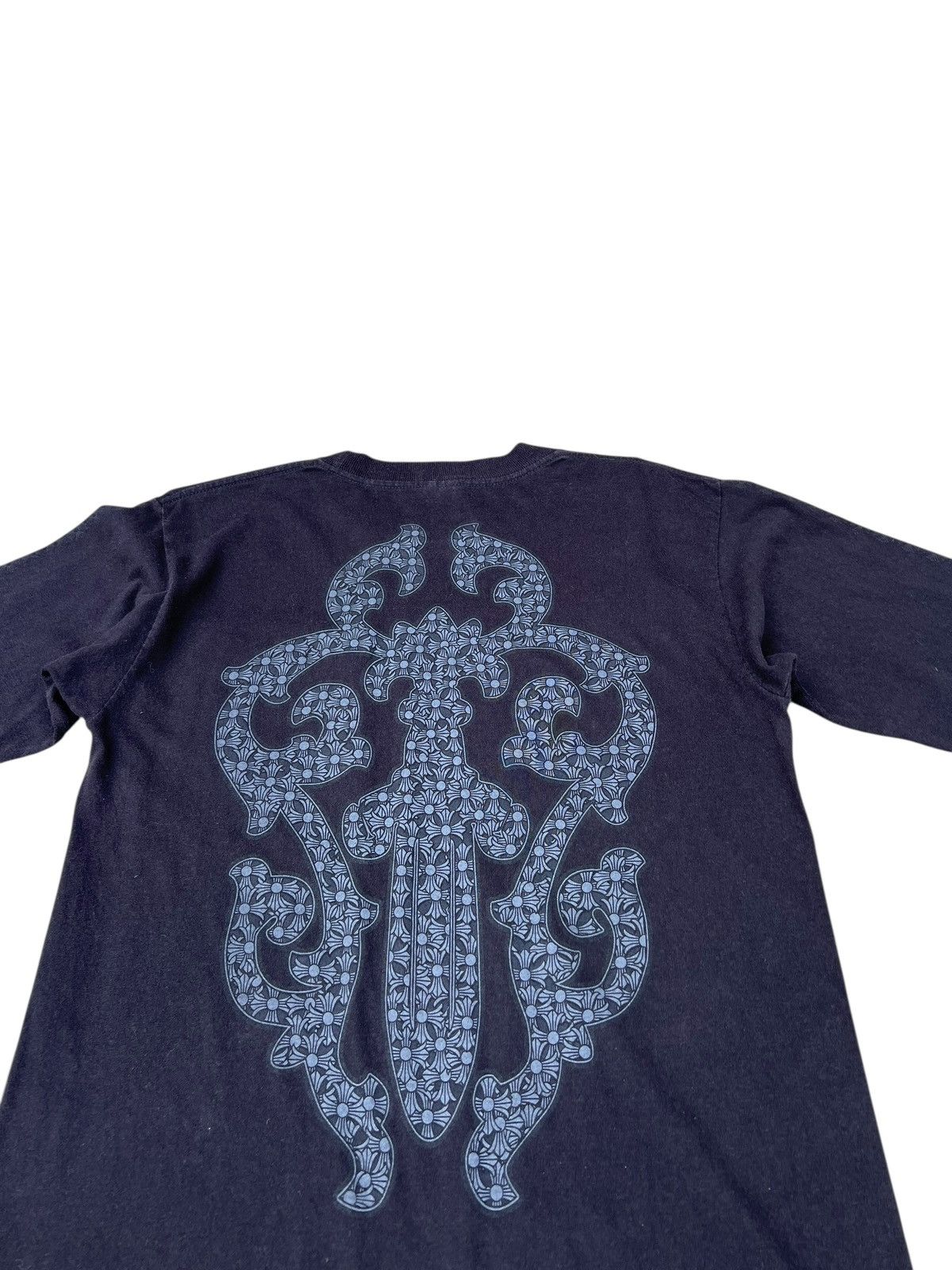Chrome Hearts Vintage Chrome Hearts Dagger Long Sleeves t shirt Size US M / EU 48-50 / 2 - 20 Thumbnail