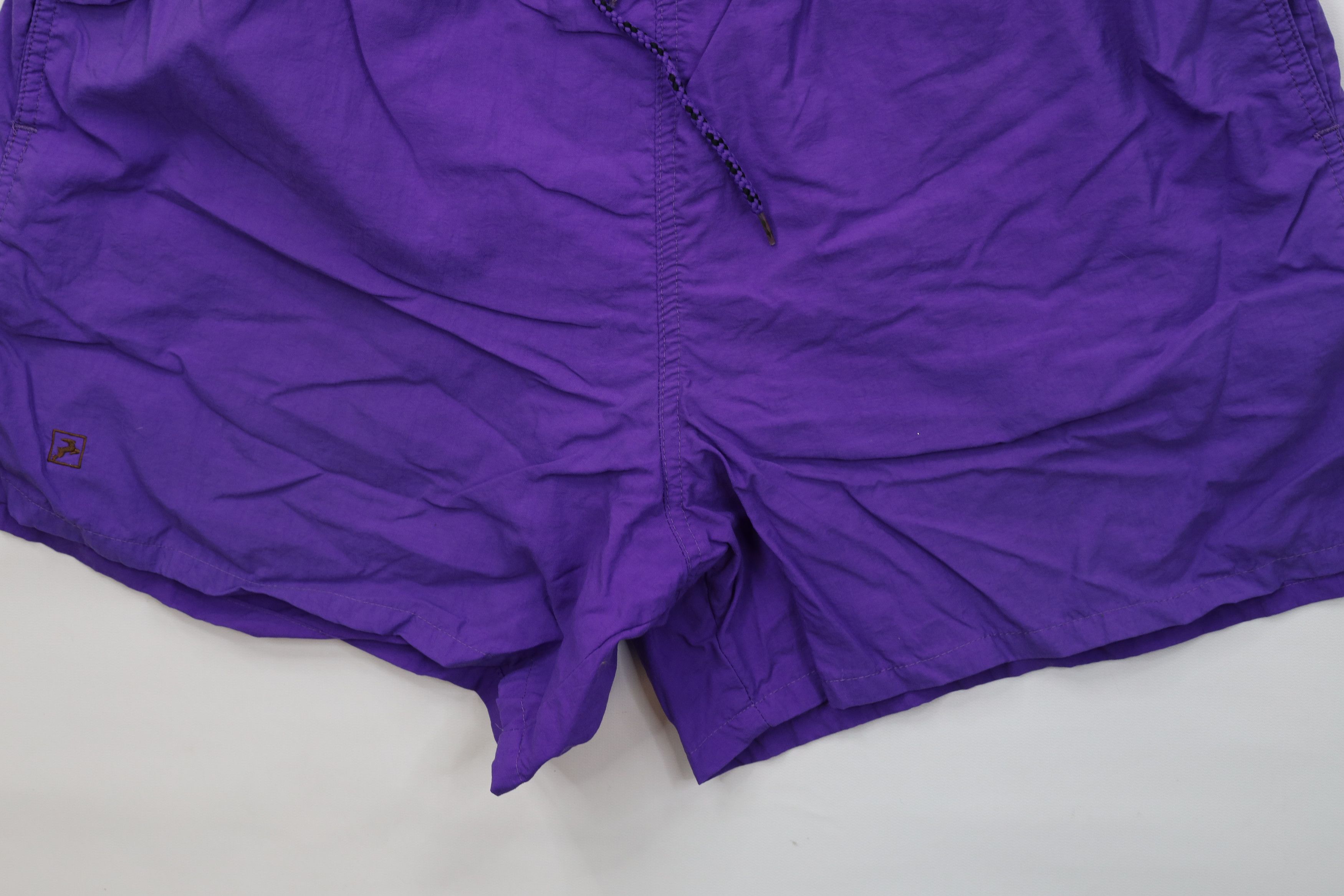 Vintage Vintage 90s Streetwear Running Jogging Soccer Shorts Purple Size US 36 / EU 52 - 4 Thumbnail