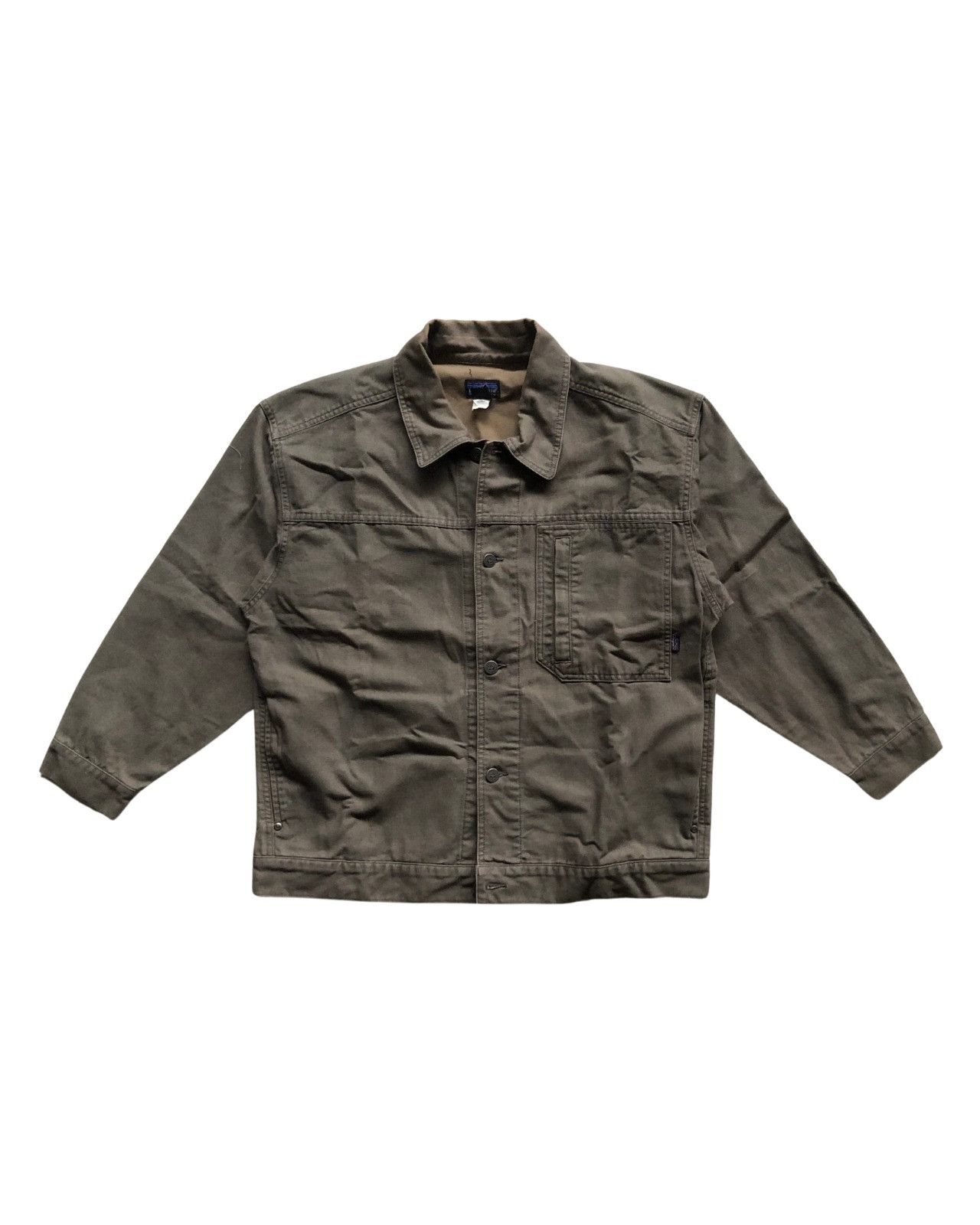 Patagonia Vintage Patagonia Firetrail Jacket 2002 Grail Grey Khaki Size US M / EU 48-50 / 2 - 1 Thumbnail