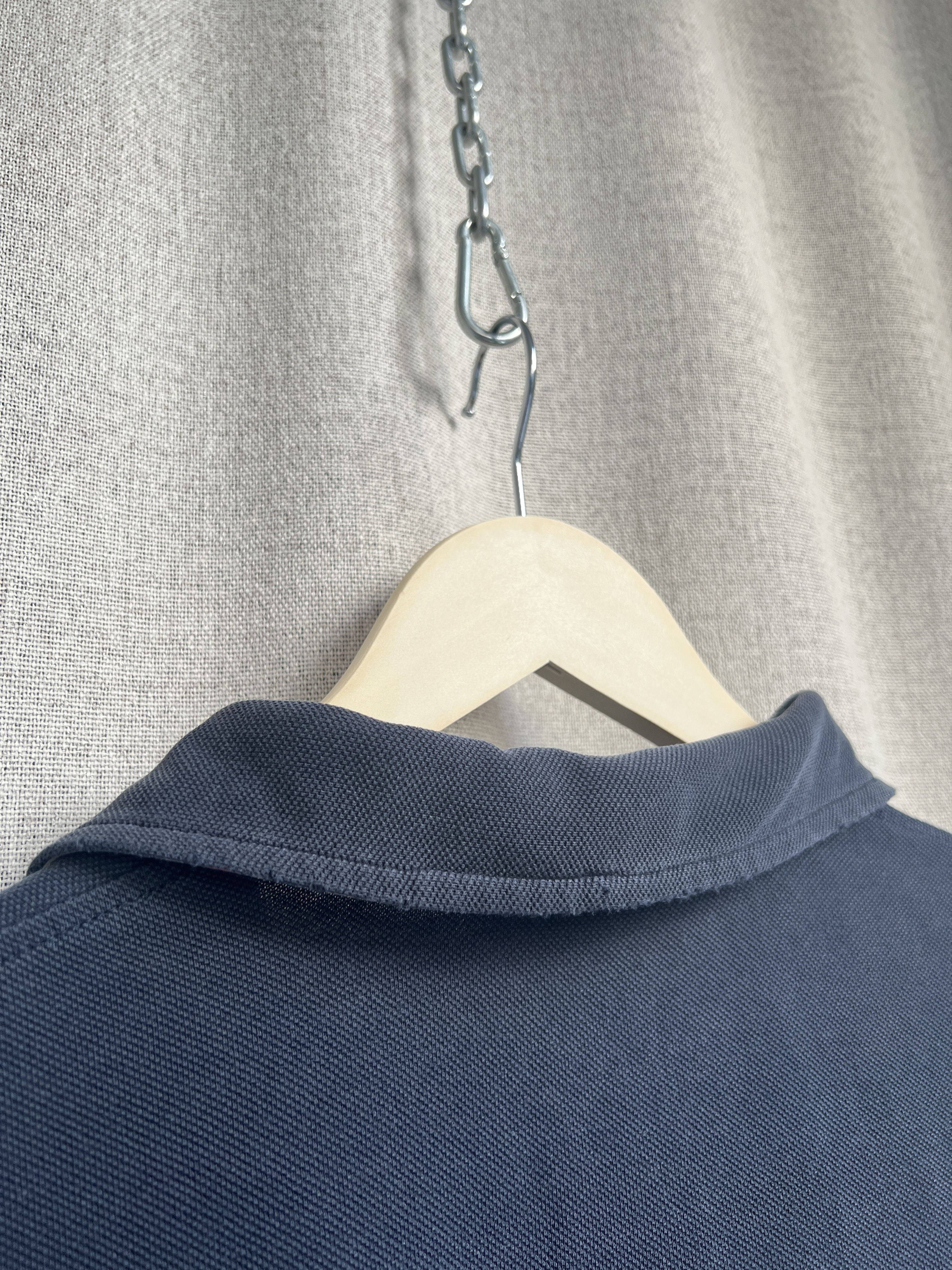 Burberry Burberry Brit Nova Check Navy Polo Shirt Size US XL / EU 56 / 4 - 4 Thumbnail
