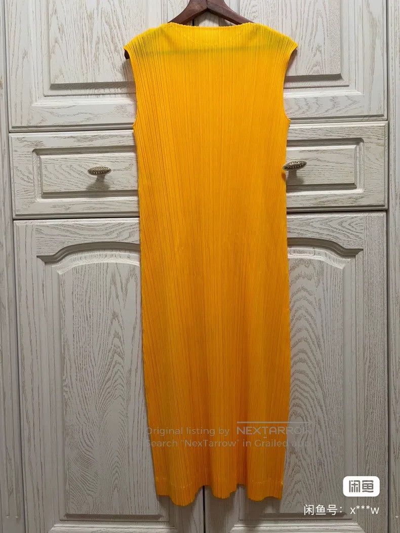 Issey Miyake Issey Miyake Sleeveless Dress Size L / US 10 / IT 46 - 2 Thumbnail