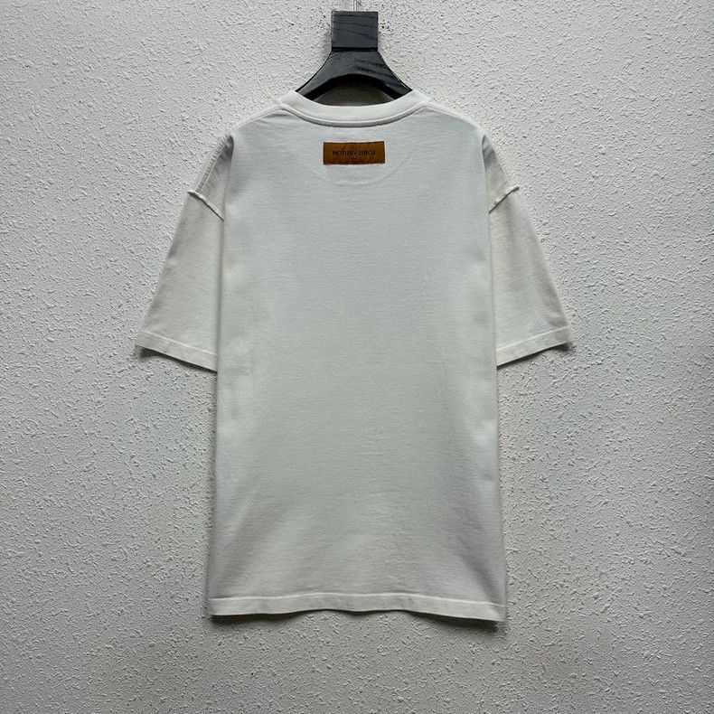 Louis Vuitton Louis Vuitton Rainbow LOGO White Short Sleeve 2502-Nextarr Size US XXL / EU 58 / 5 - 2 Thumbnail