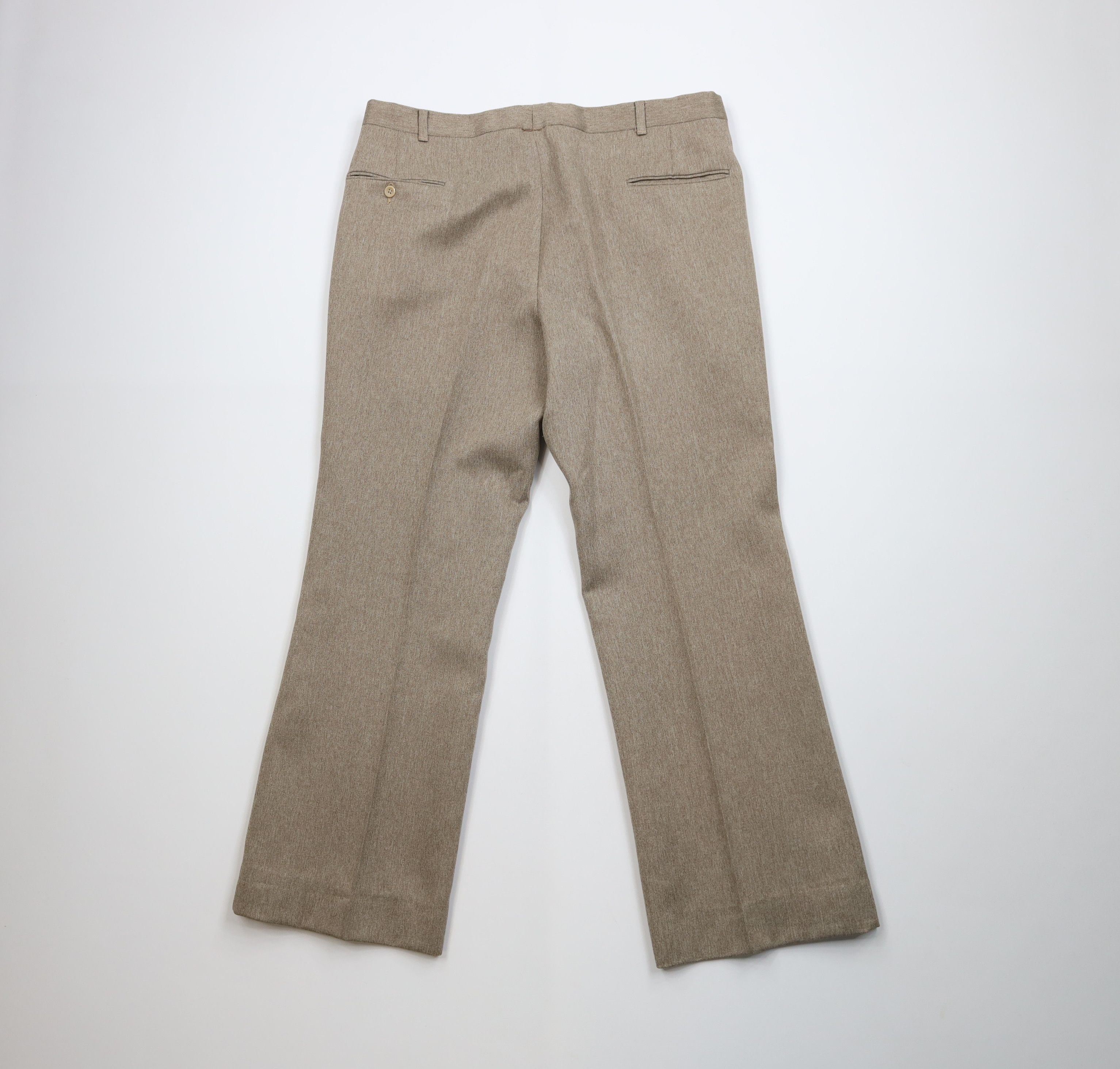 Vintage Vintage 70s Palm Beach Leg Bell Bottoms Chino Pants USA Size US 36 / EU 52 - 9 Thumbnail