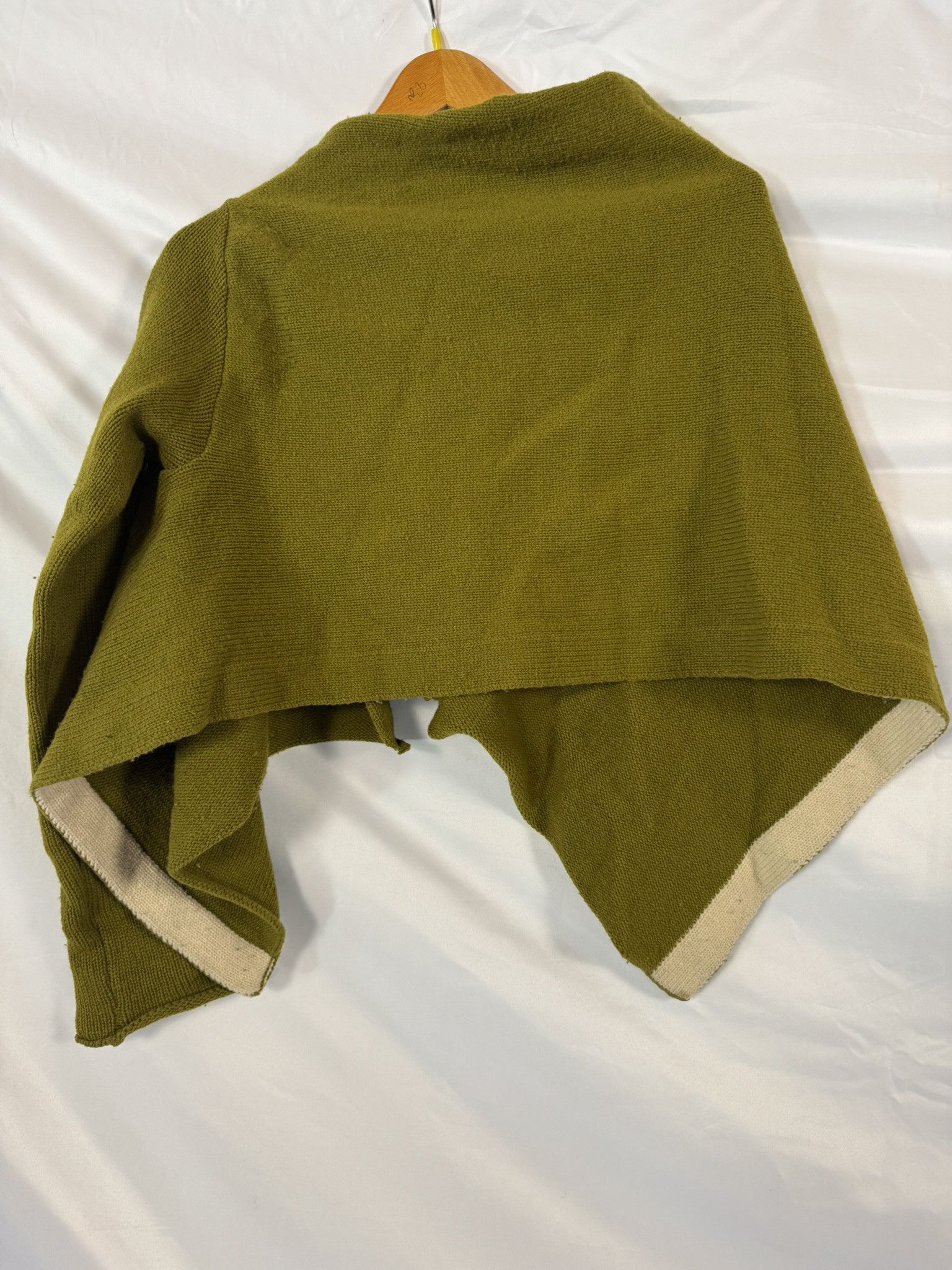 Dries Van Noten DRIES VAN NOTEN ASYMMETRIC ONE-SLEEVE WOOL CARDIGAN Size M / US 6-8 / IT 42-44 - 2 Thumbnail
