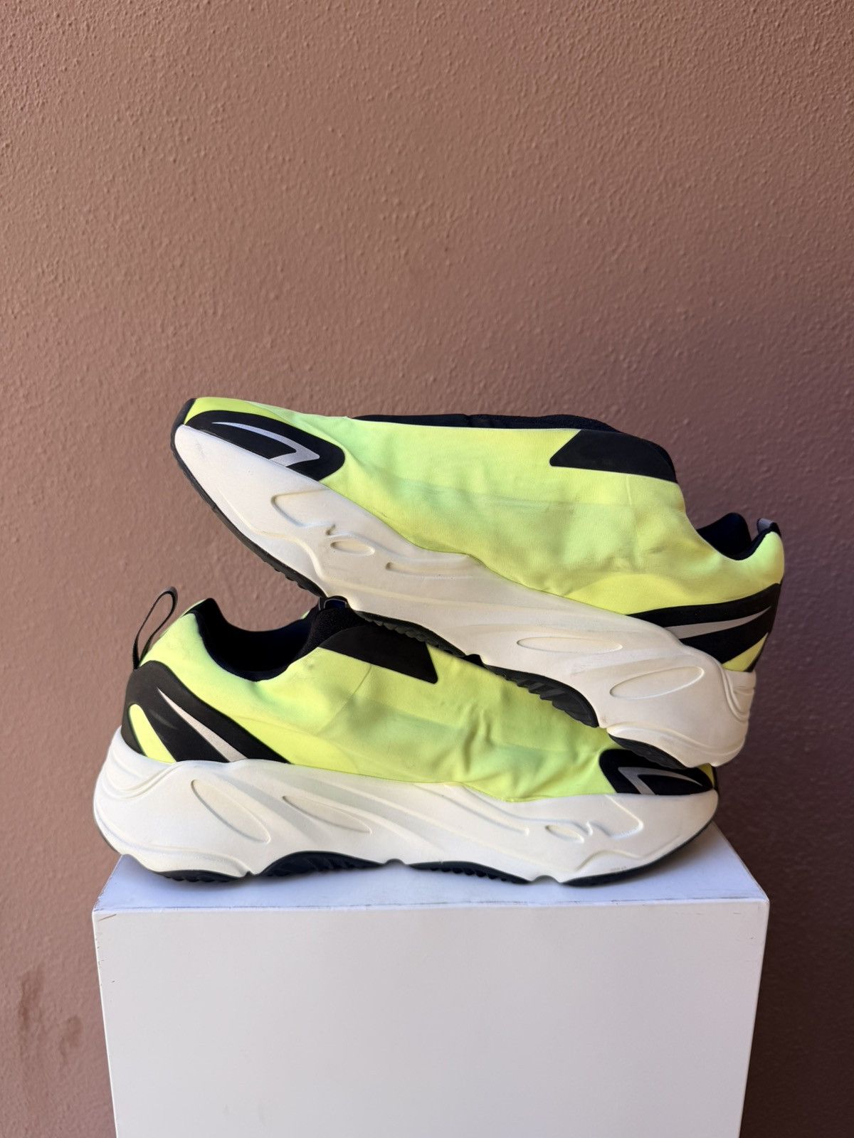 Yeezy Adidas Yeezy Boost 700 MNVN Phosphor Green Sneakers Size 11 Size US 11 / EU 44 - 5 Thumbnail