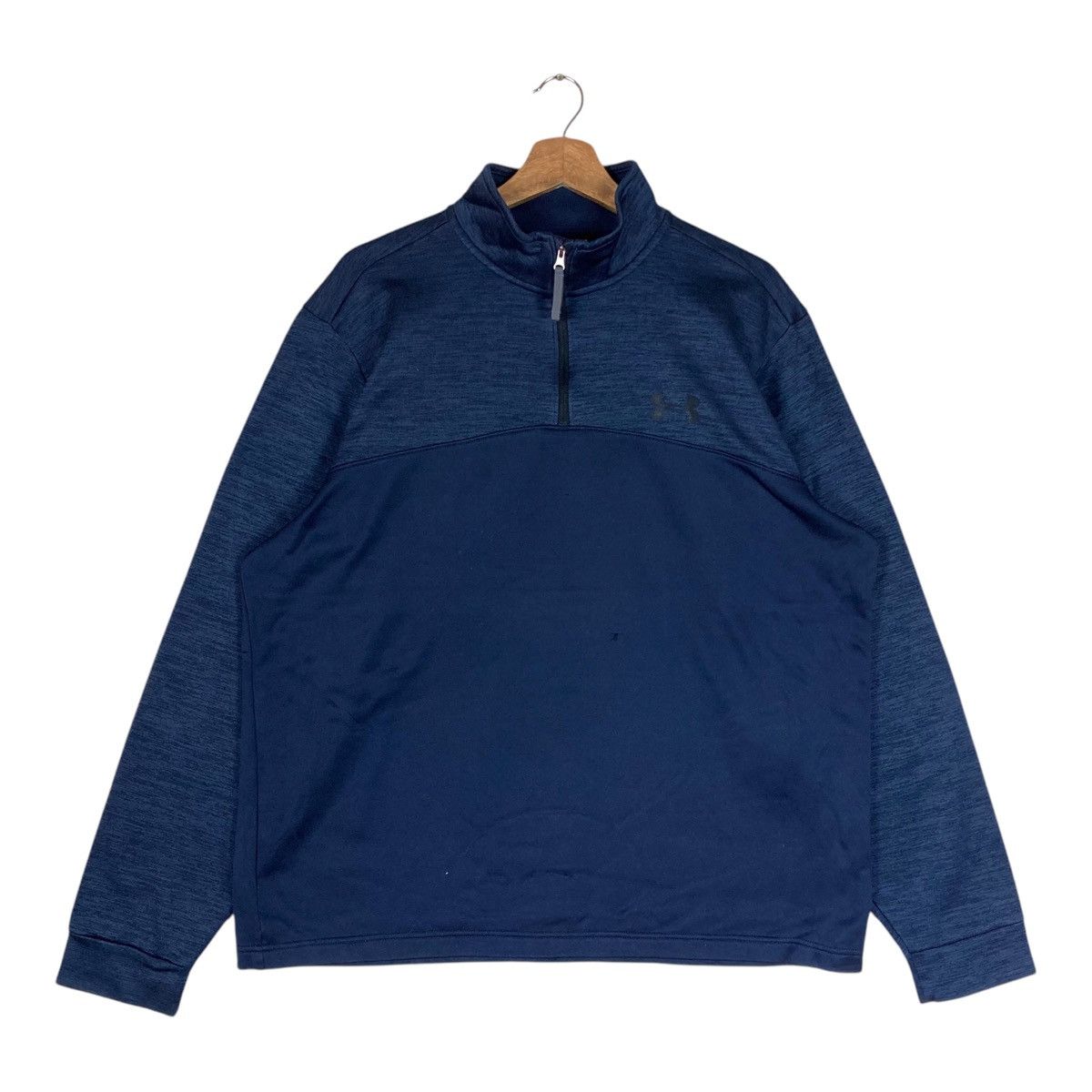 Under Armour Vintage Under Armour Quarter Zip Pullover Jumper Sweatshirt Size US XL / EU 56 / 4 - 1 Thumbnail
