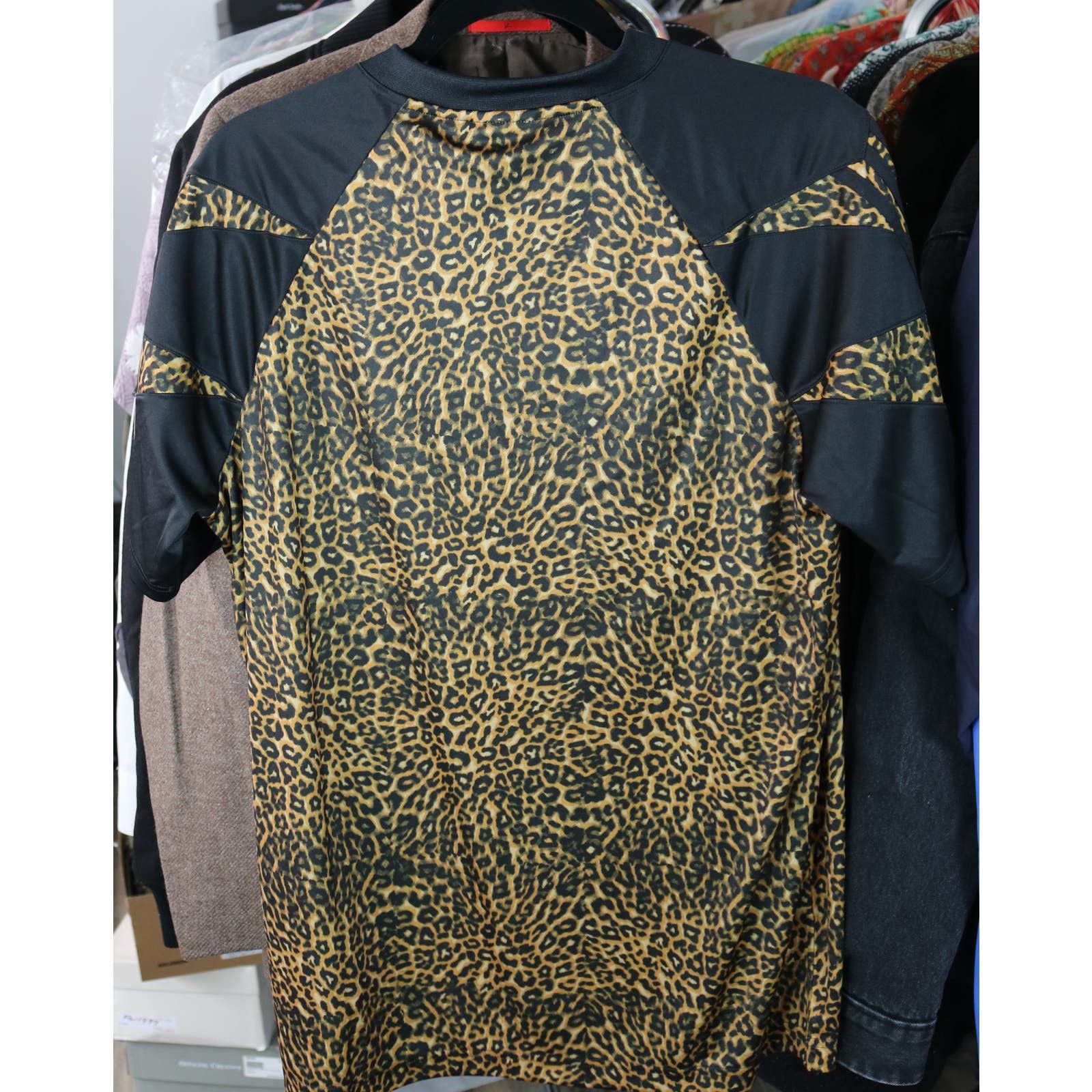 Adidas Adidas AOP Football Tshirt Cheetah Print Medium Size US M / EU 48-50 / 2 - 3 Thumbnail