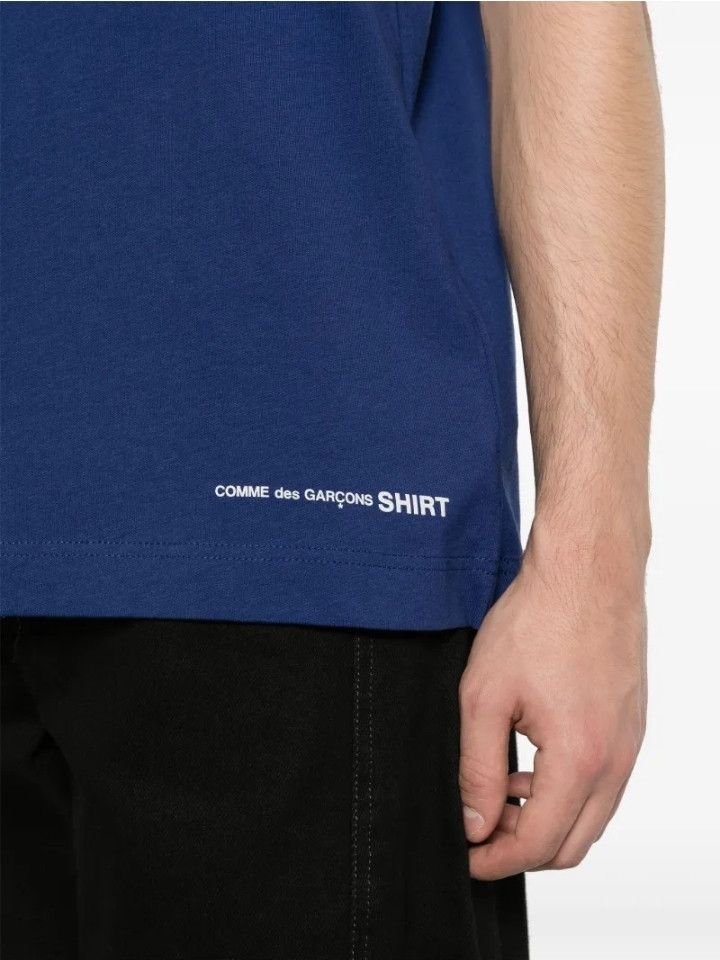 Comme des Garcons Comme Des Garcons: Blue Shirt (XL) NEW with tags Size US XL / EU 56 / 4 - 1 Thumbnail