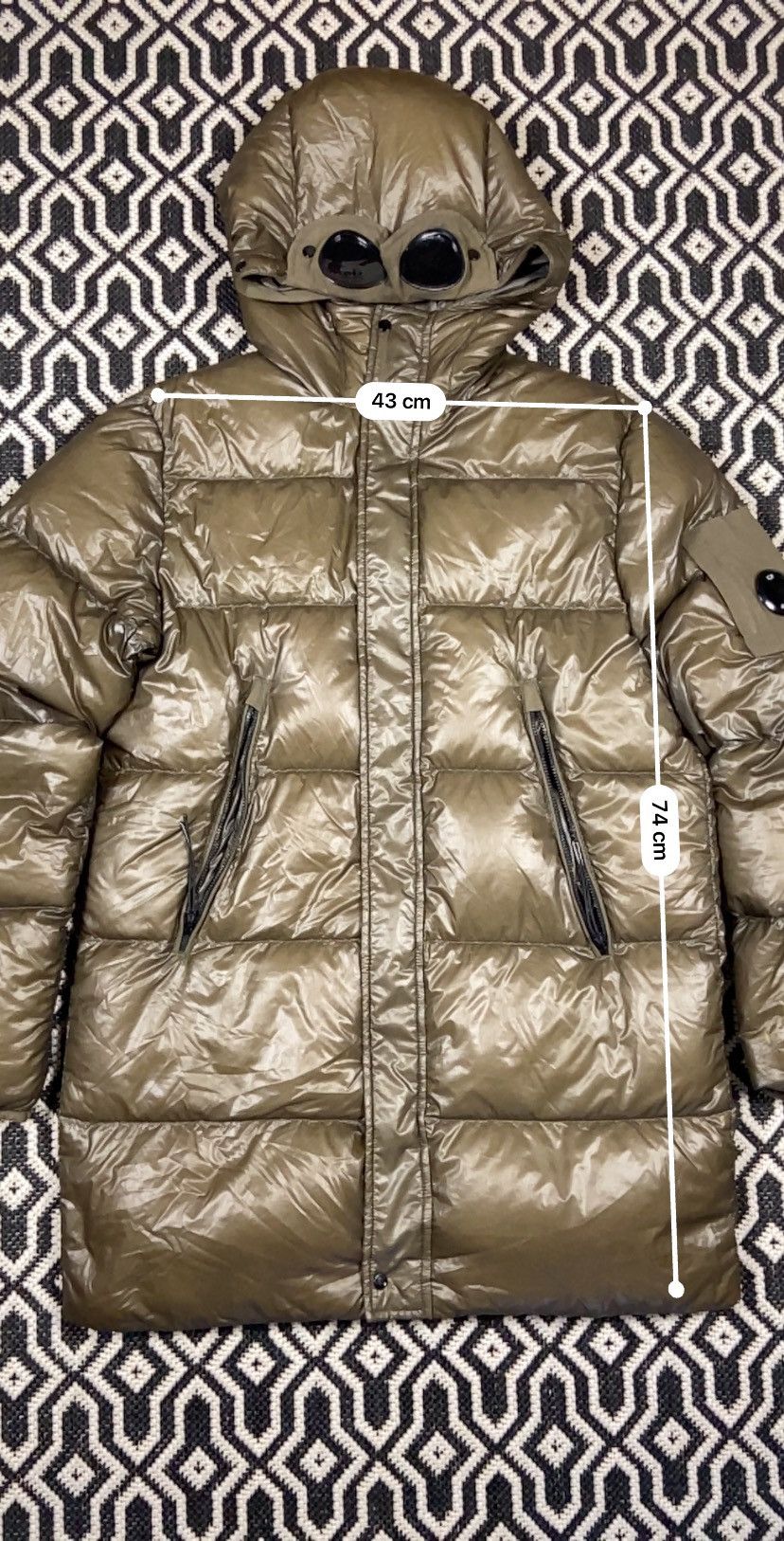 C.P. Company Puffer Jacket Goggle Jacket D.D. Shell Down Jacket Size US S / EU 44-46 / 1 - 19 Thumbnail