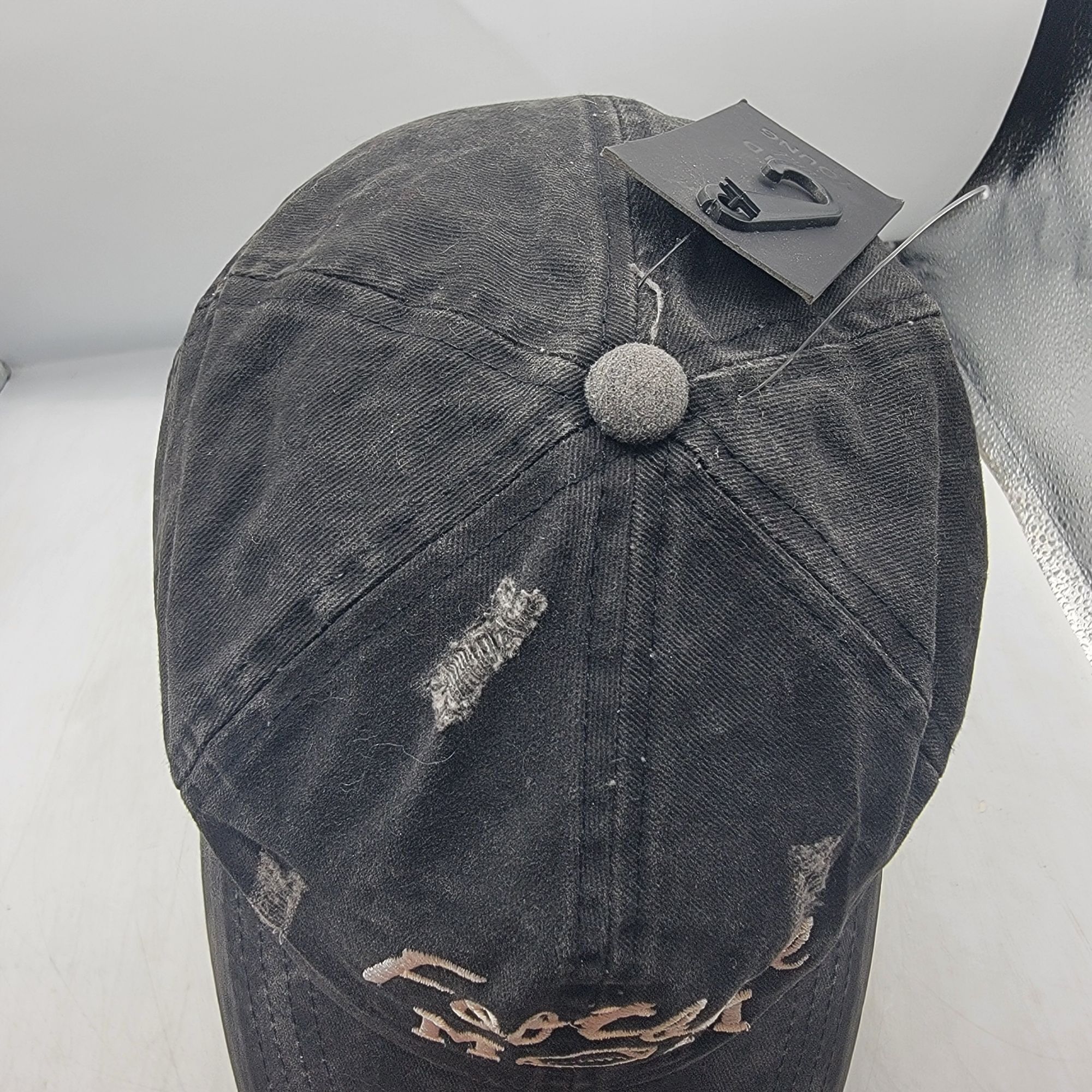Other Football Mom Distressed Hat Cap David & Young Black Cotton A Size ONE SIZE - 11 Thumbnail