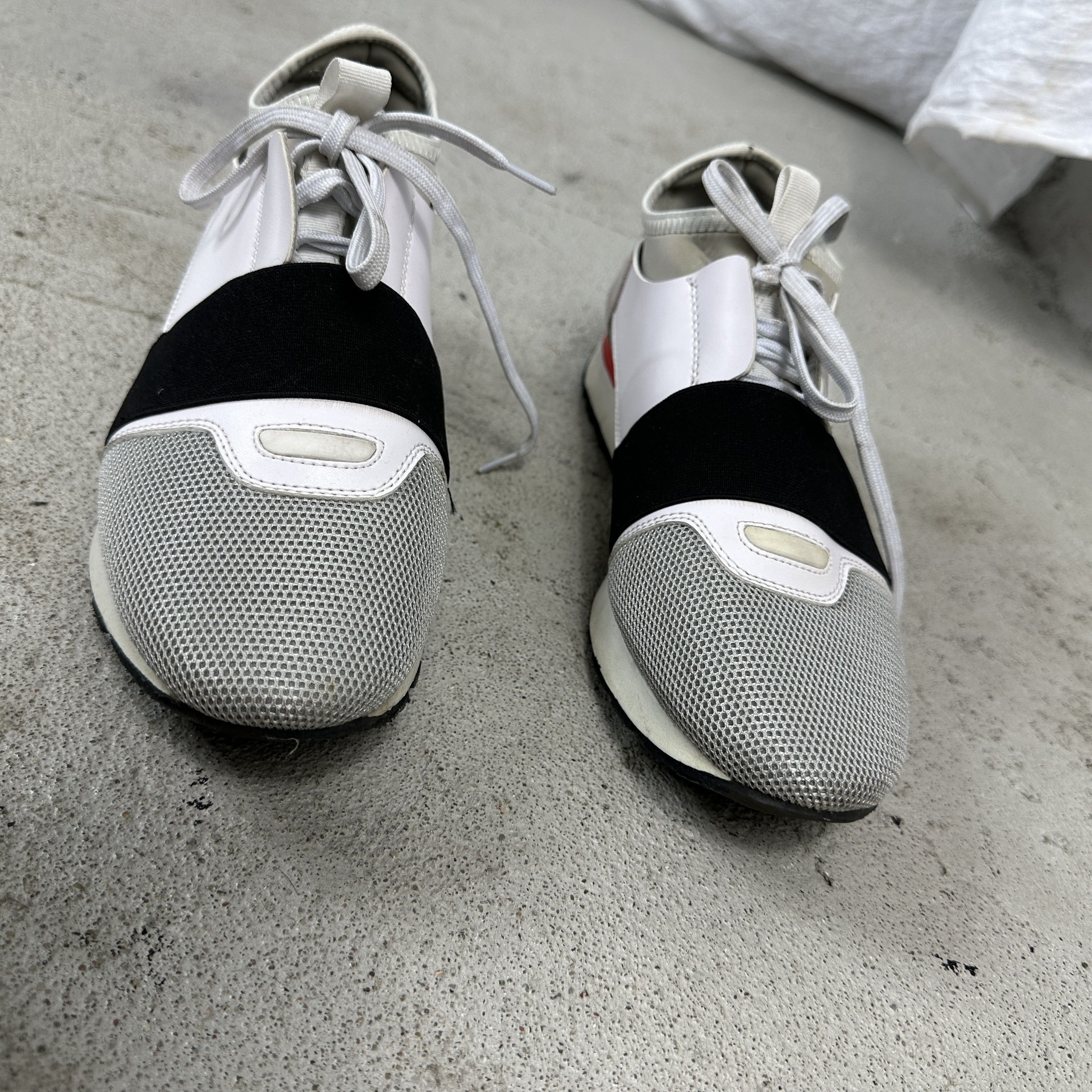 Balenciaga × Vintage Vintage Y2K Casual Balenciaga Race Runner Sneakers Size US 11 / IT 41 - 4 Thumbnail