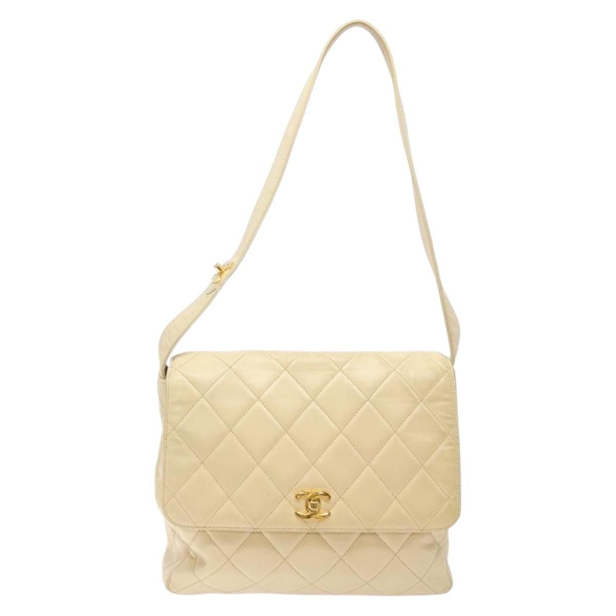 Chanel Chanel Vintage CC Flap Crossbody Bag Quilted Lambskin Size ONE SIZE - 1 Thumbnail