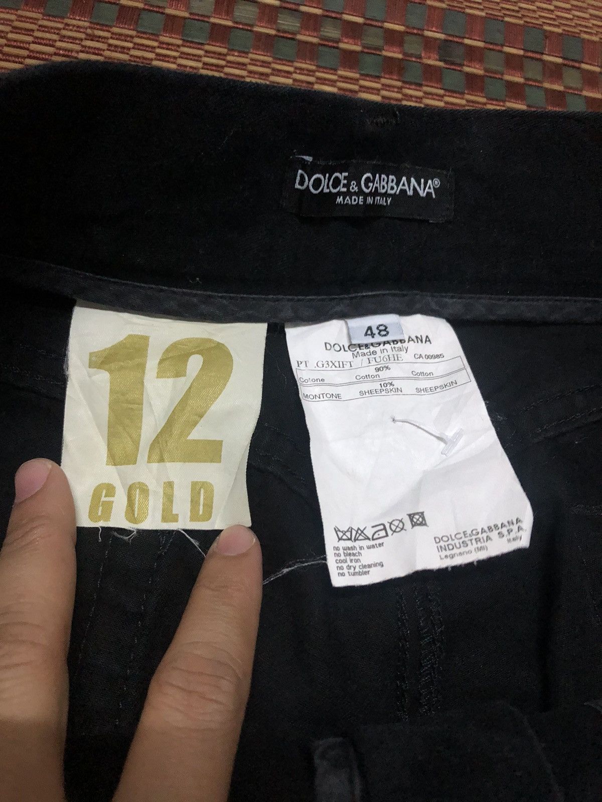 Designer × Dolce & Gabbana × Japanese Brand Denim Pant Dolce & Gabbana Size US 34 / EU 50 - 9 Thumbnail