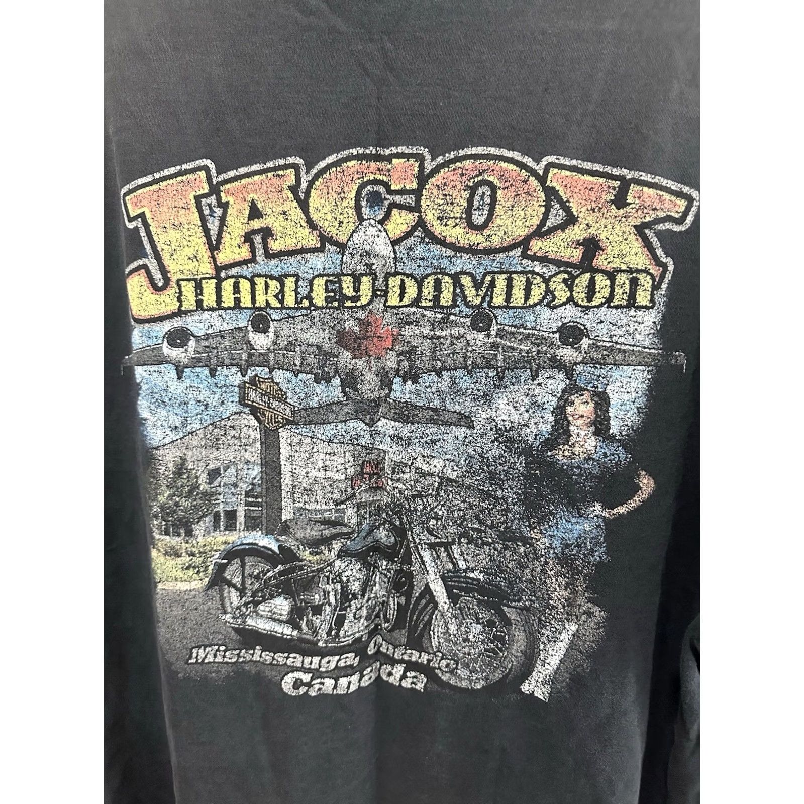 Harley Davidson VINTAGE Harley-Davidson Scary Clown Biker T-Shirt 2XL Black Mens Size US XXL / EU 58 / 5 - 6 Thumbnail