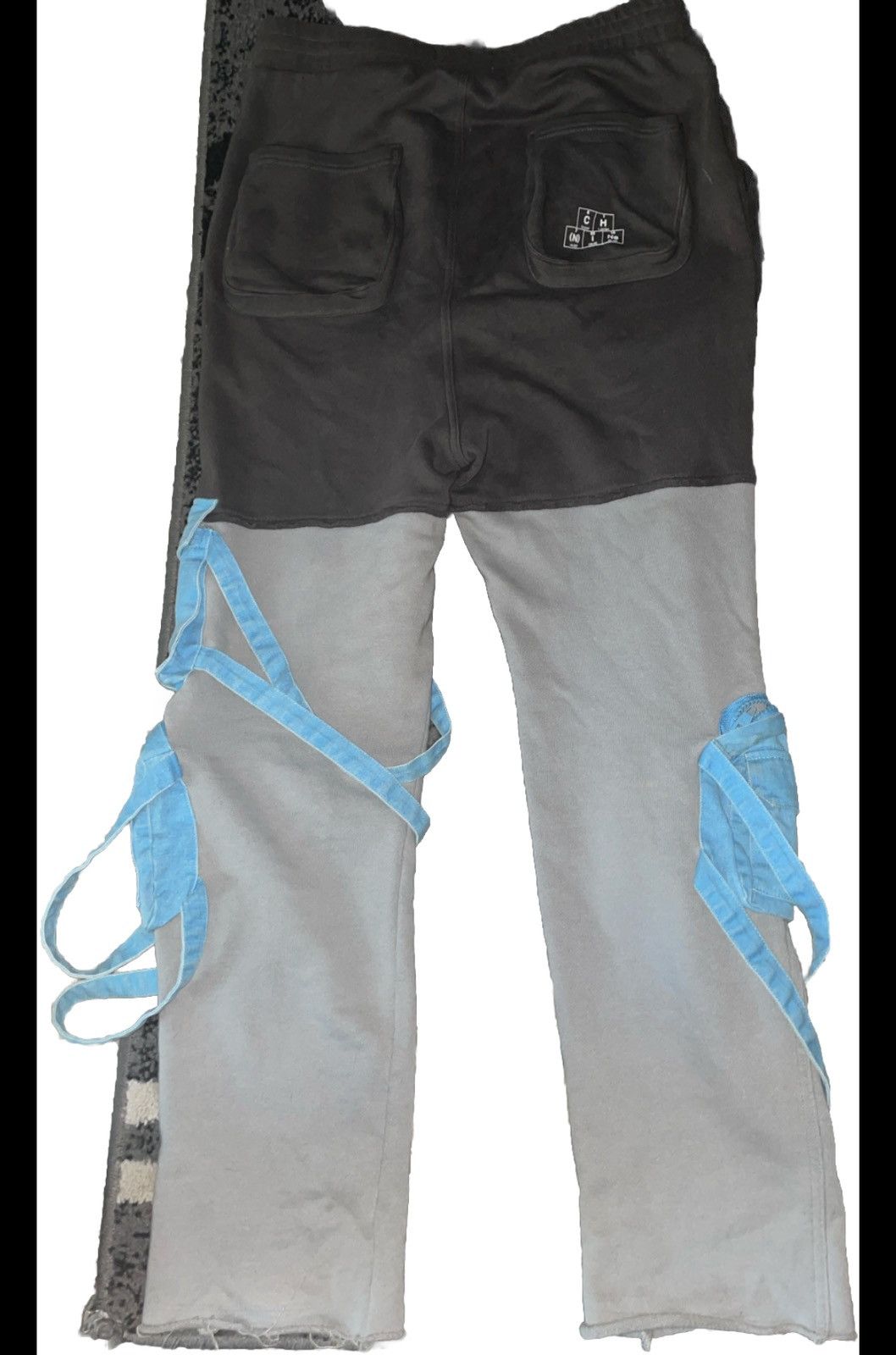 Number (N)ine C2h4 Number (N)ine Hybrid Sweatpants Size US 32 / EU 48 - 2 Thumbnail