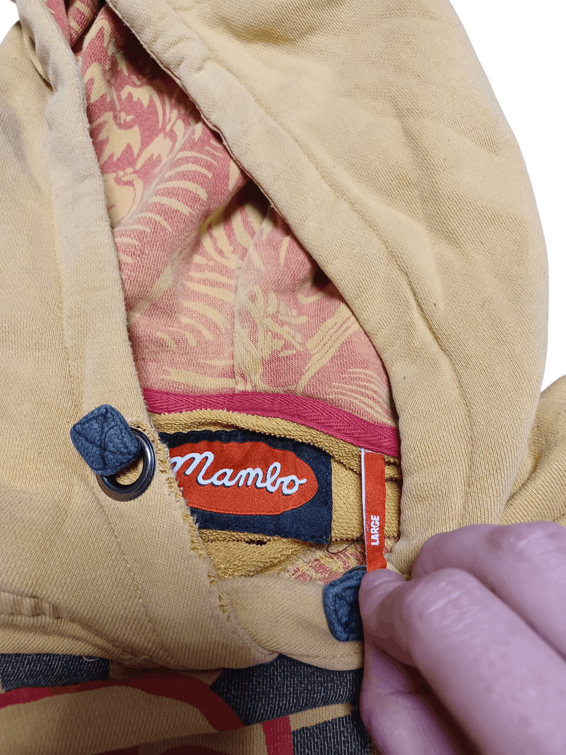 Mambo MAMBO SKULL VINTAGE BIGLOGO DIRTY HOODIE SURF SK8 Size US L / EU 52-54 / 3 - 7 Thumbnail