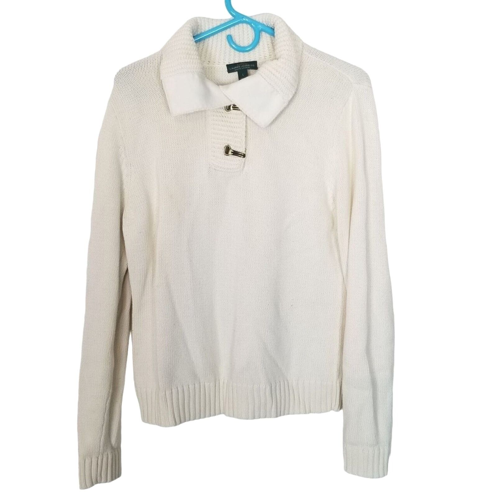 Lauren Ralph Lauren Lauren Ralph Lauren Women Classic Preppy Sweater L Old Money Size L / US 10 / IT 46 - 1 Thumbnail