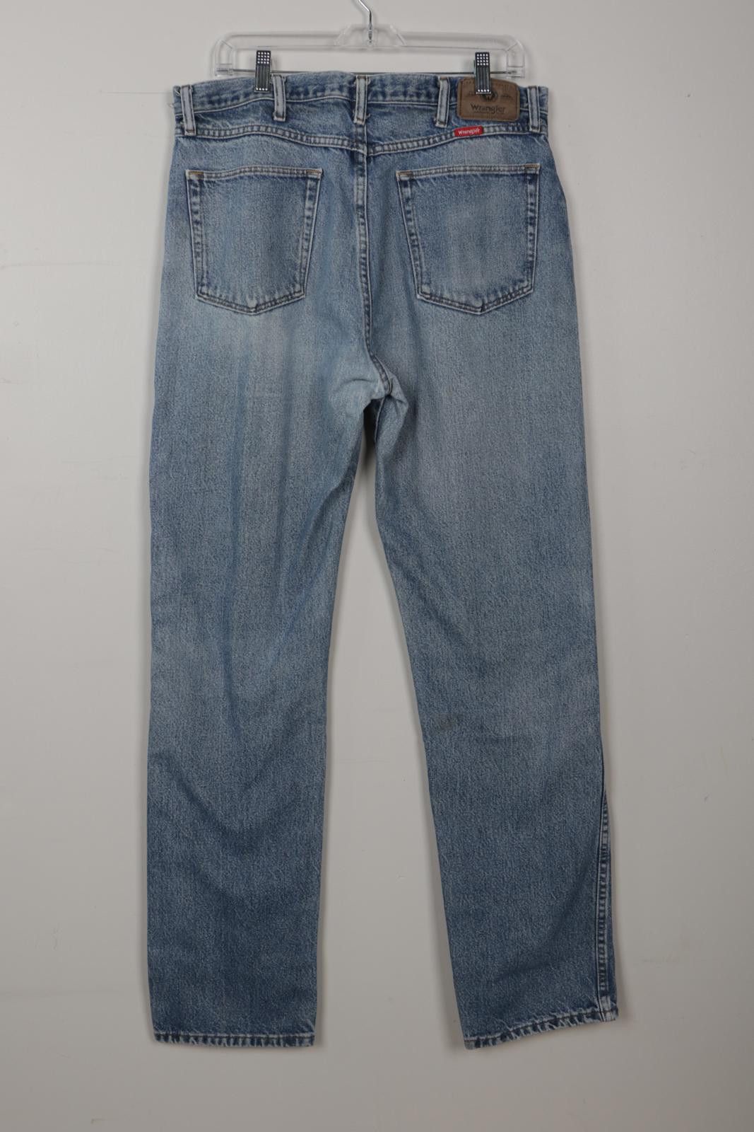 Wrangler 00's Wrangler Light Wash Straight-Leg Jeans Size US 36 / EU 52 - 2 Thumbnail