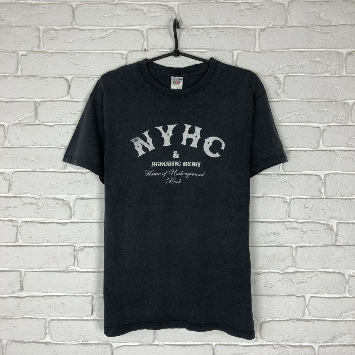 Band Tees Agnostic Front NYHC hardcore vintage tee t shirt Size US M / EU 48-50 / 2 - 1 Thumbnail