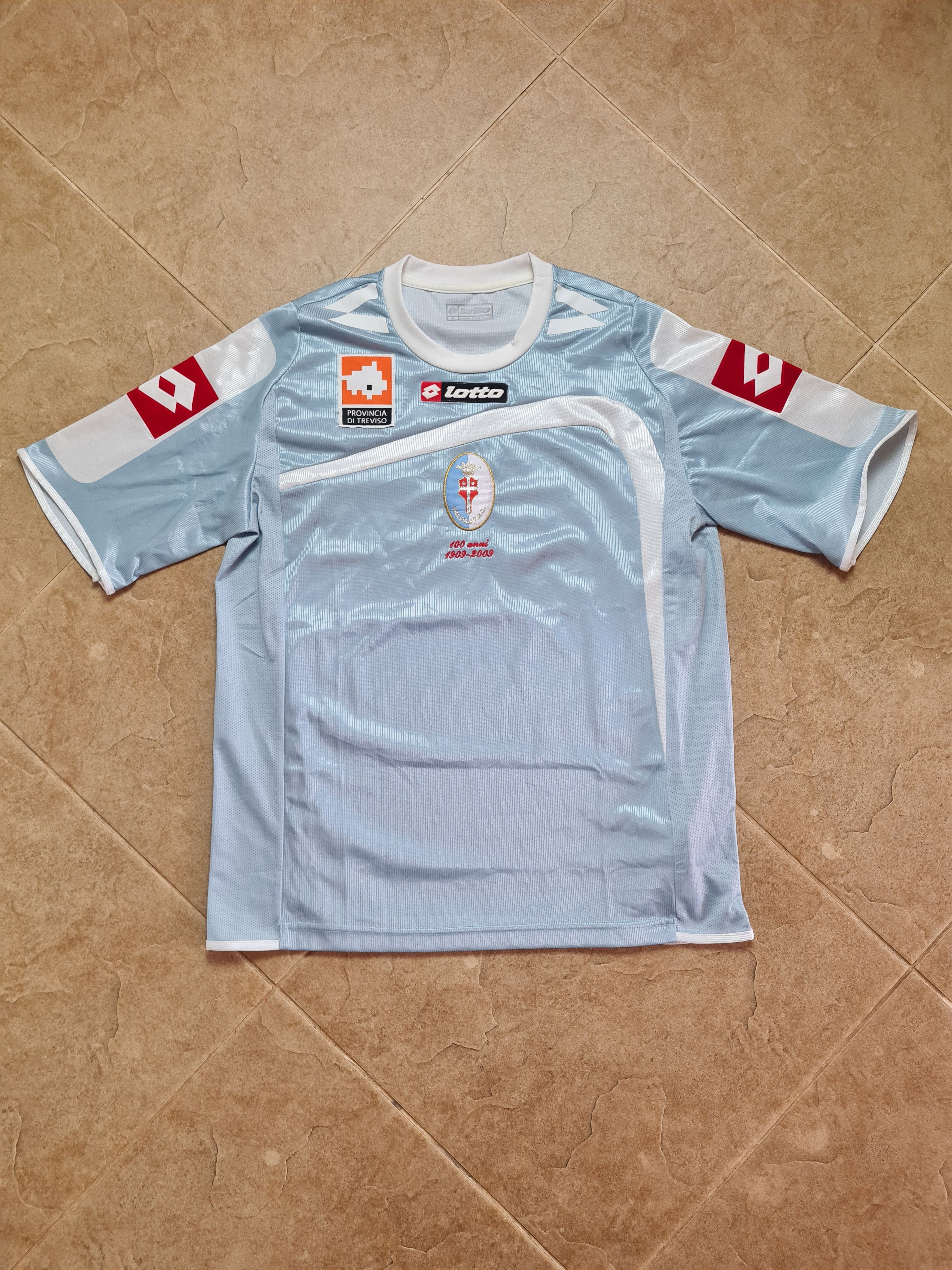 Lotto Sport TREVISO 2008-09 centenary football shirt Lotto Italy maglia Size US S / EU 44-46 / 1 - 13 Thumbnail