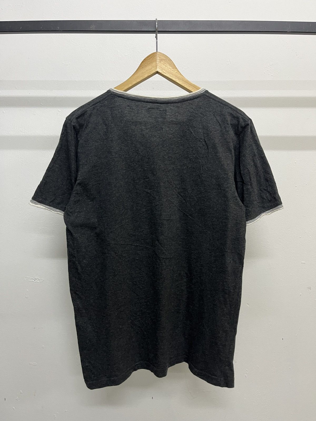 Greg Lauren Beams Japan RRL Greg Lauren Inspired Indigo Slub Henley Size US M / EU 48-50 / 2 - 2 Thumbnail