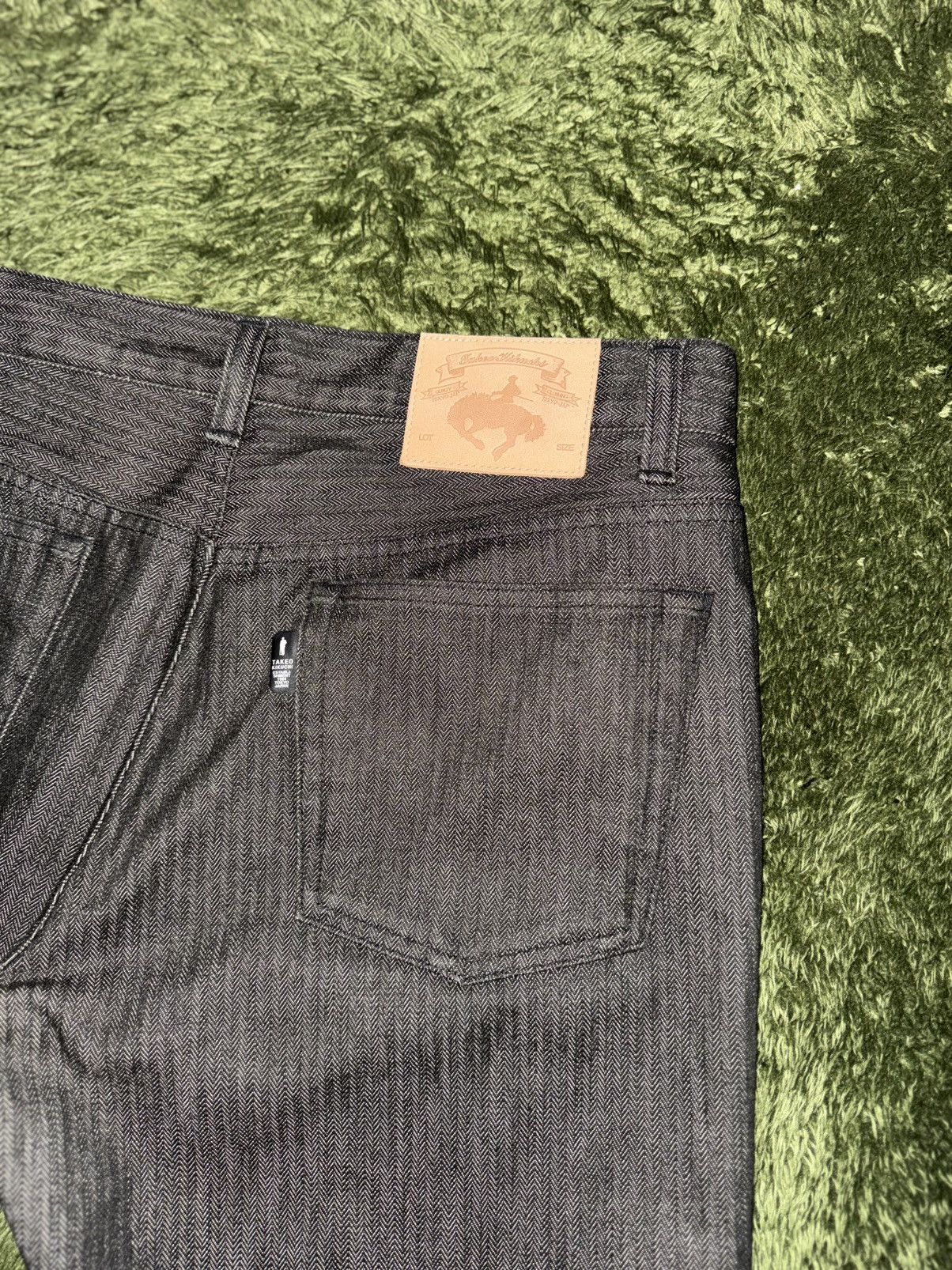 Takeo Kikuchi [5] Takeo Kikuchi Made in Japan Herringbone Denim Pants Size US 32 / EU 48 - 9 Thumbnail