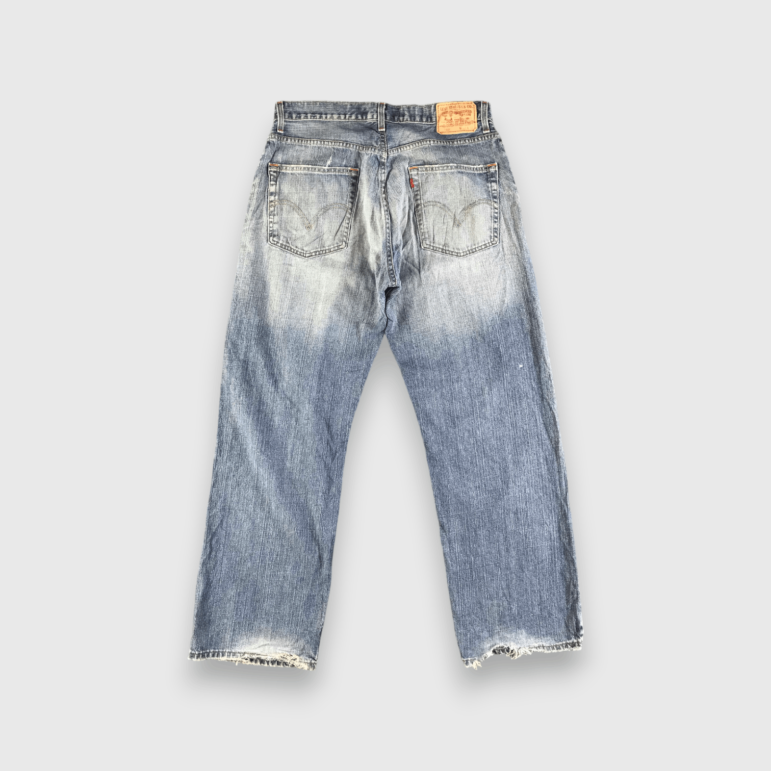 Levi's × Vintage Vintage Blue Wash Levis 569 Jeans-J3322 Size US 35 - 2 Thumbnail