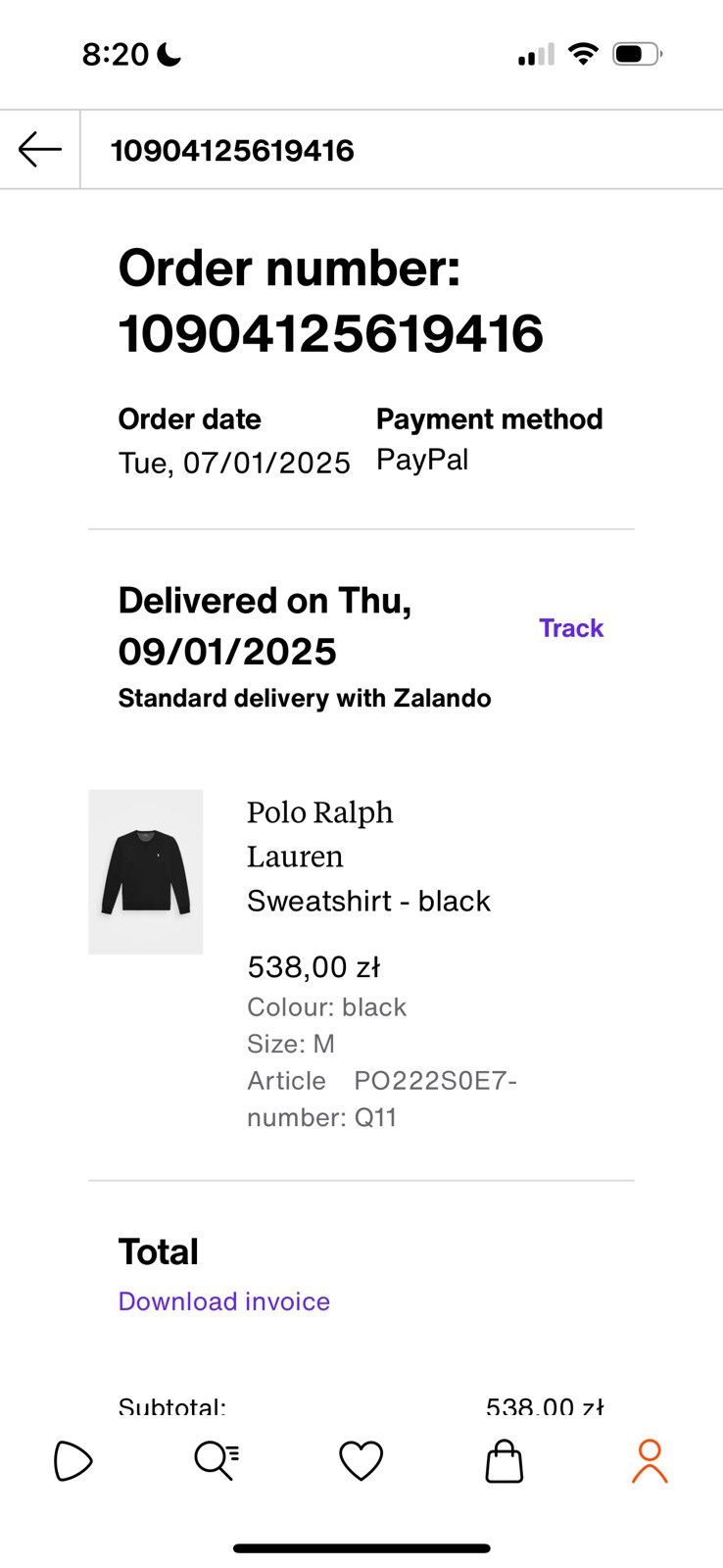 Polo Ralph Lauren Polo Ralph Lauren Black Crewneck Size US M / EU 48-50 / 2 - 4 Thumbnail