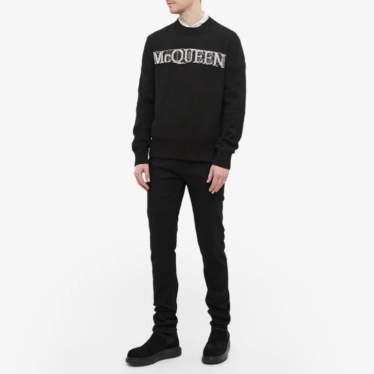 Alexander McQueen o1y1024 Sweater in Black Size US XL / EU 56 / 4 - 5 Thumbnail