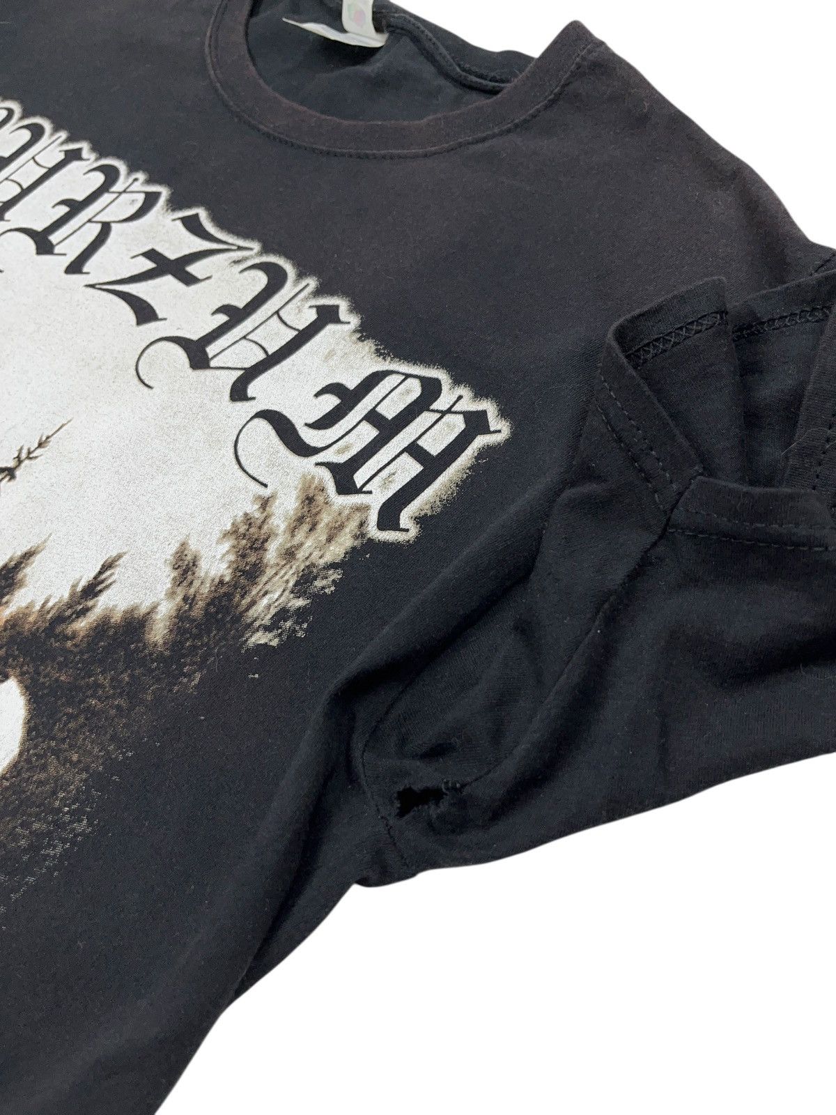 Band Tees Vintage 00s Burzum Filosofem Sunfaded T-shirt Size US M / EU 48-50 / 2 - 4 Thumbnail