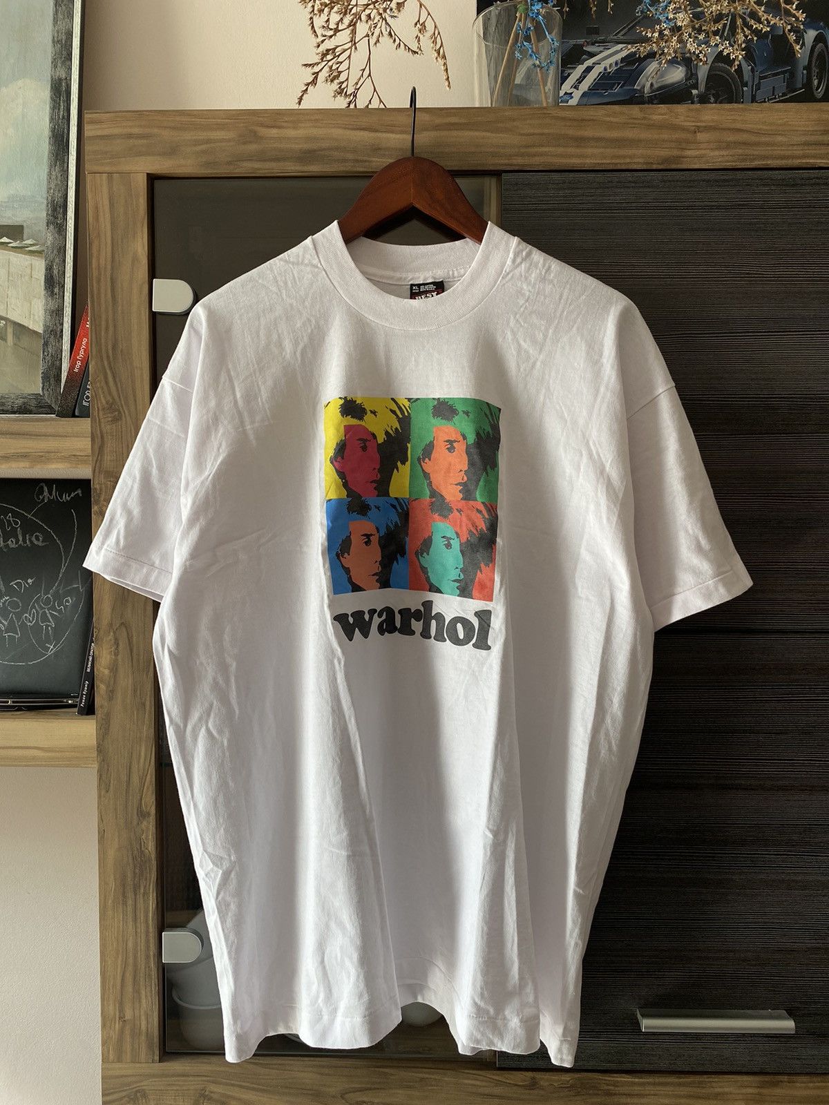 Andy Warhol Vintage Andy Warhol Pop Art Tee 90s USA Single Stitch Rare Size US XL / EU 56 / 4 - 1 Thumbnail