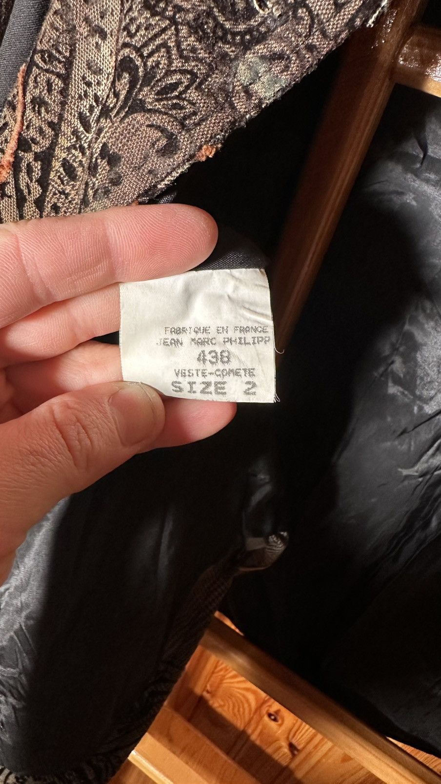 Vintage Jean Marc Philippe France vintage blazer Size XS / US 0-2 / IT 36-38 - 17 Thumbnail