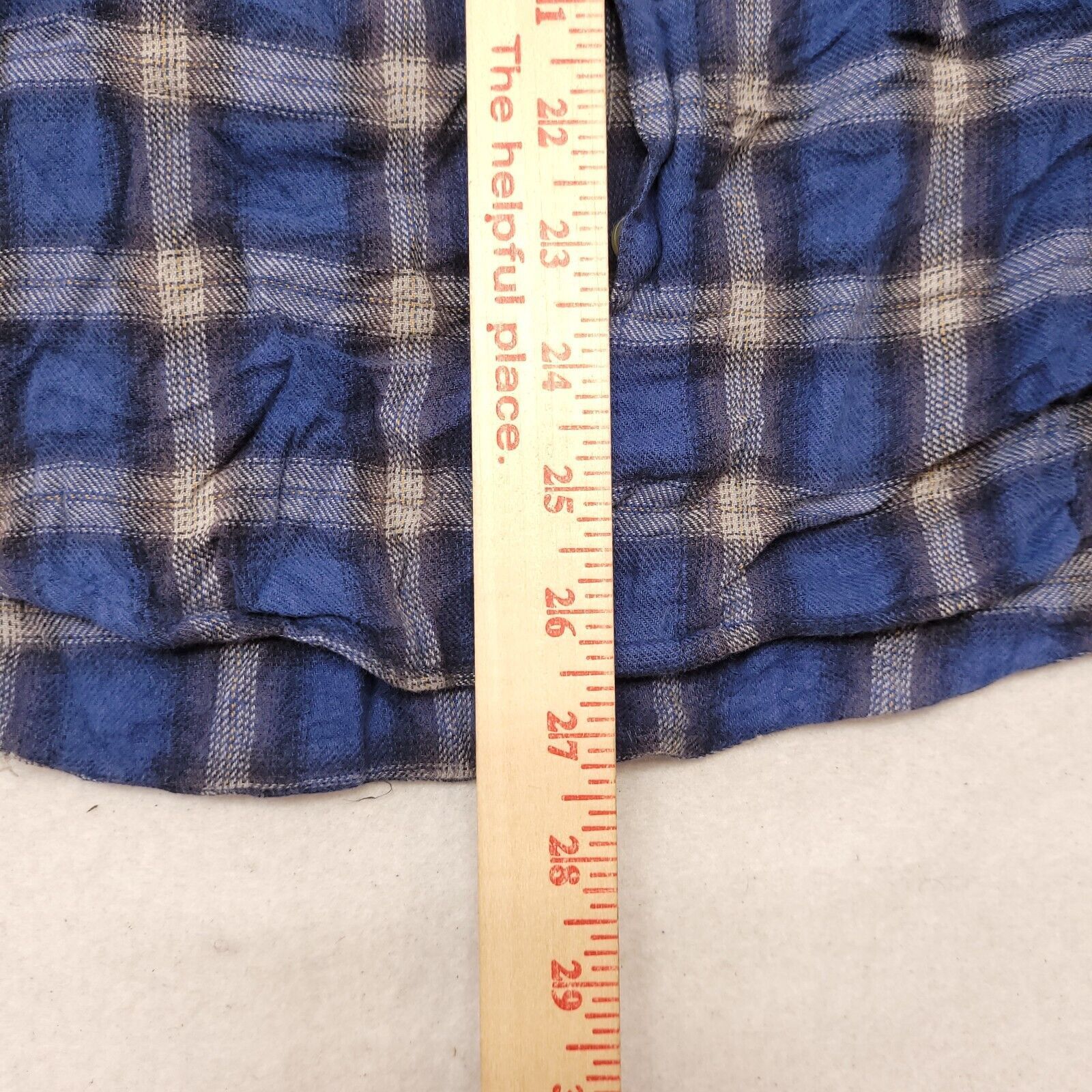 Cherokee Cherokee Tartan Flannel Button Up Shirt Mens Size M Blue Size US M / EU 48-50 / 2 - 8 Thumbnail