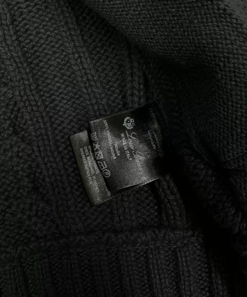 Loro Piana LORO PIANA Luo Ma Mao Knitted Pilot Jacket Size US L / EU 52-54 / 3 - 7 Thumbnail