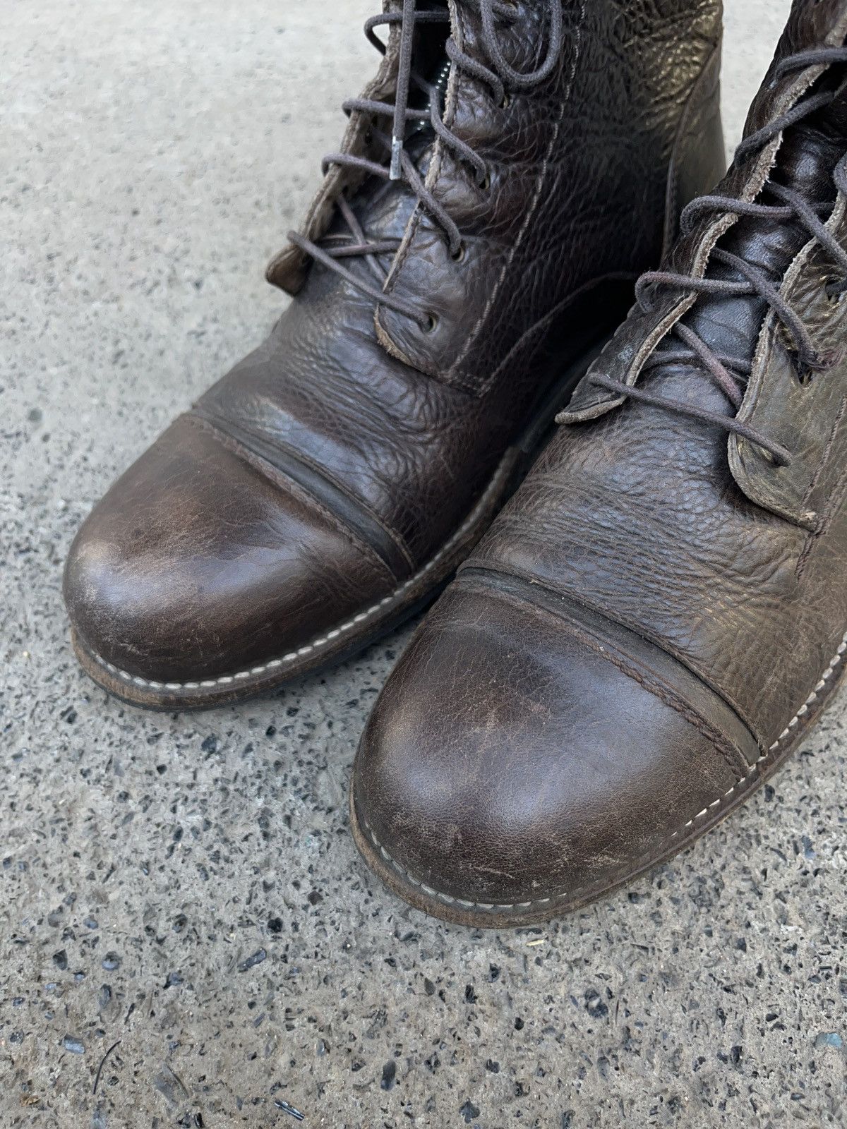 Aigle × Vintage Vintage Avant Garde Leather High Boots Size US 8 / EU 41 - 5 Thumbnail