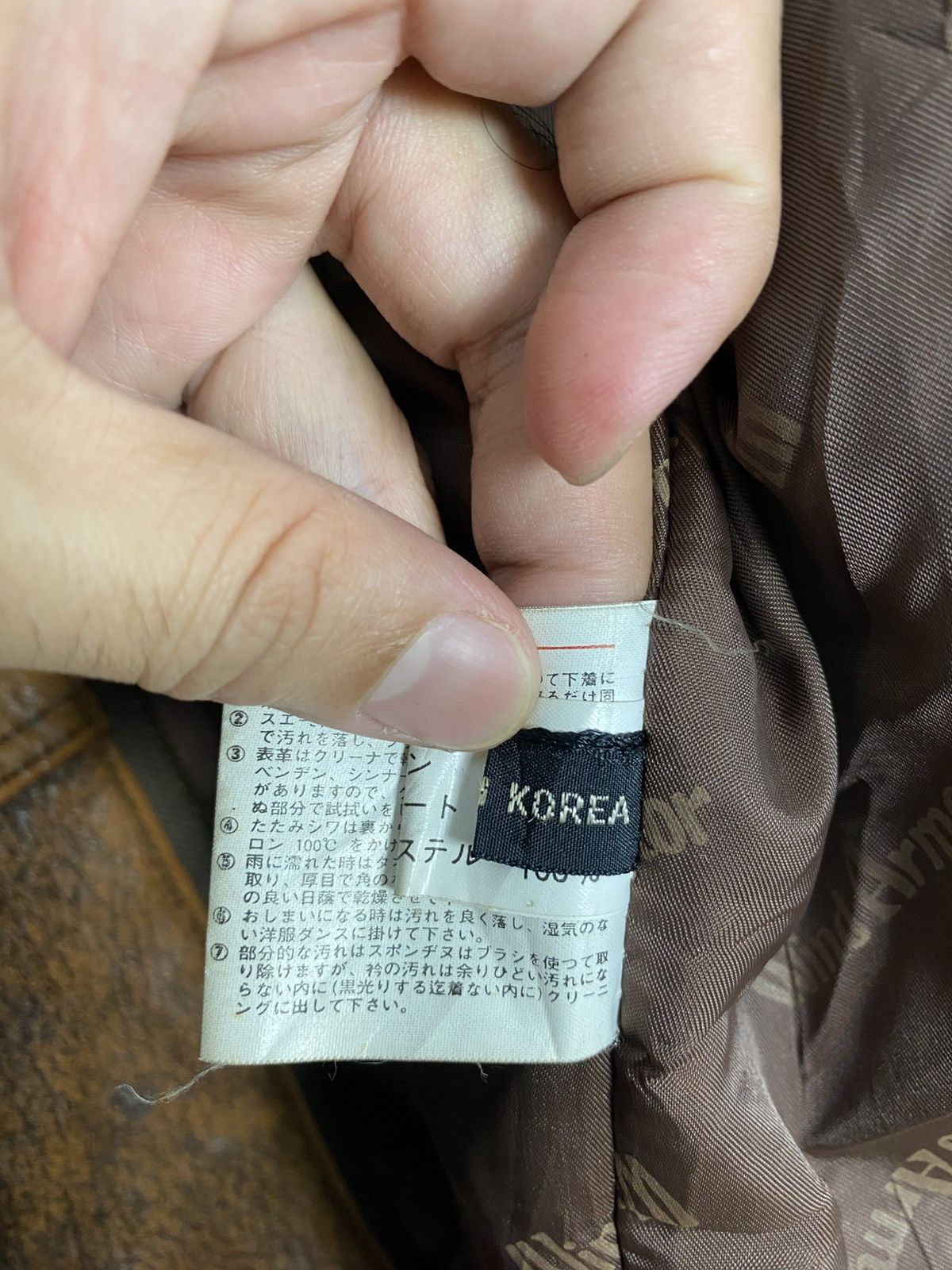 Japanese Brand Rare‼️ Vintage Wind Armor Sheep Skin Leather Size US M / EU 48-50 / 2 - 13 Thumbnail