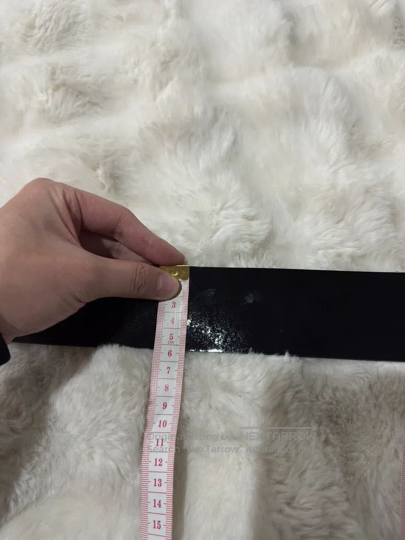 Saint Laurent Paris Saint Laurent Paris size 85 Black Gold Leather Belt Size ONE SIZE - 6 Thumbnail