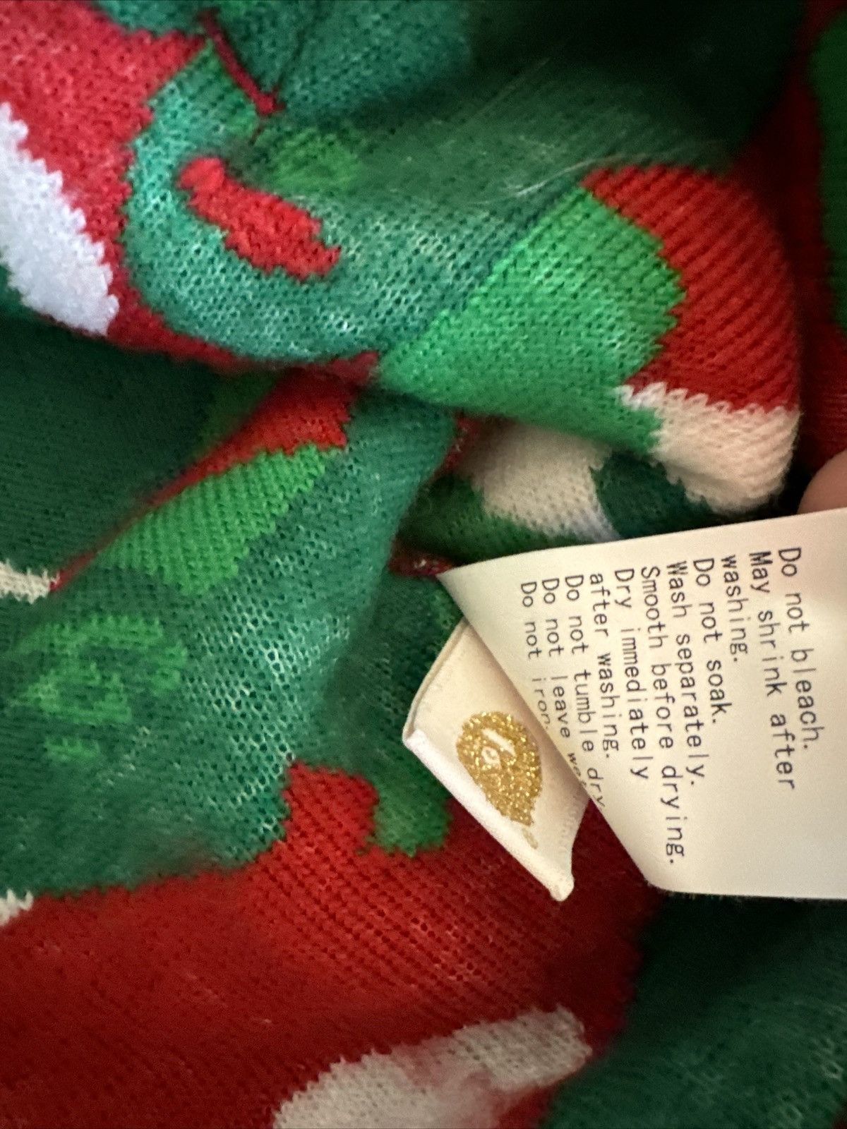 Bape Christmas Camo Zip Hoodie Size US XL / EU 56 / 4 - 5 Thumbnail